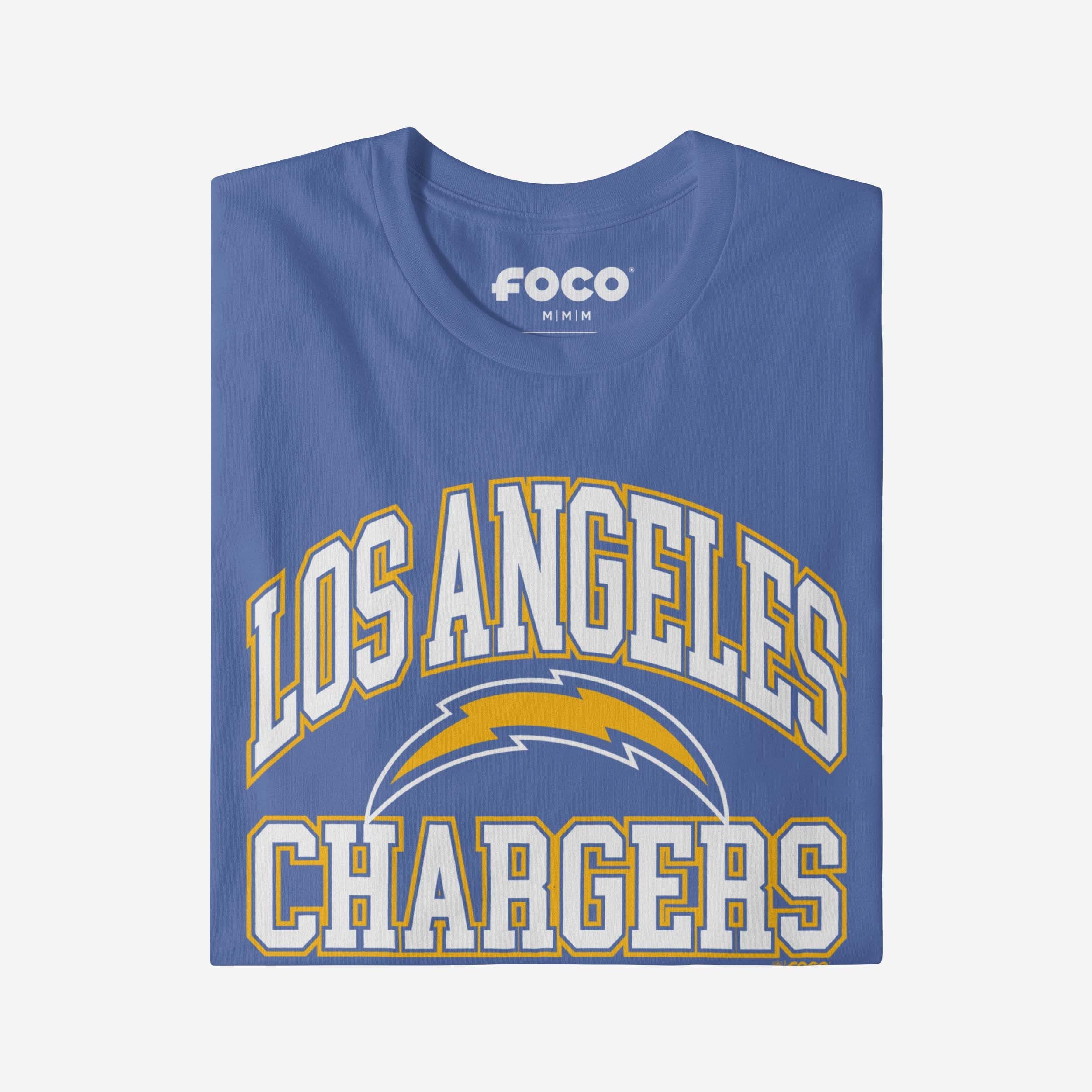 Los Angeles Chargers Arched Wordmark T-Shirt - Image 4