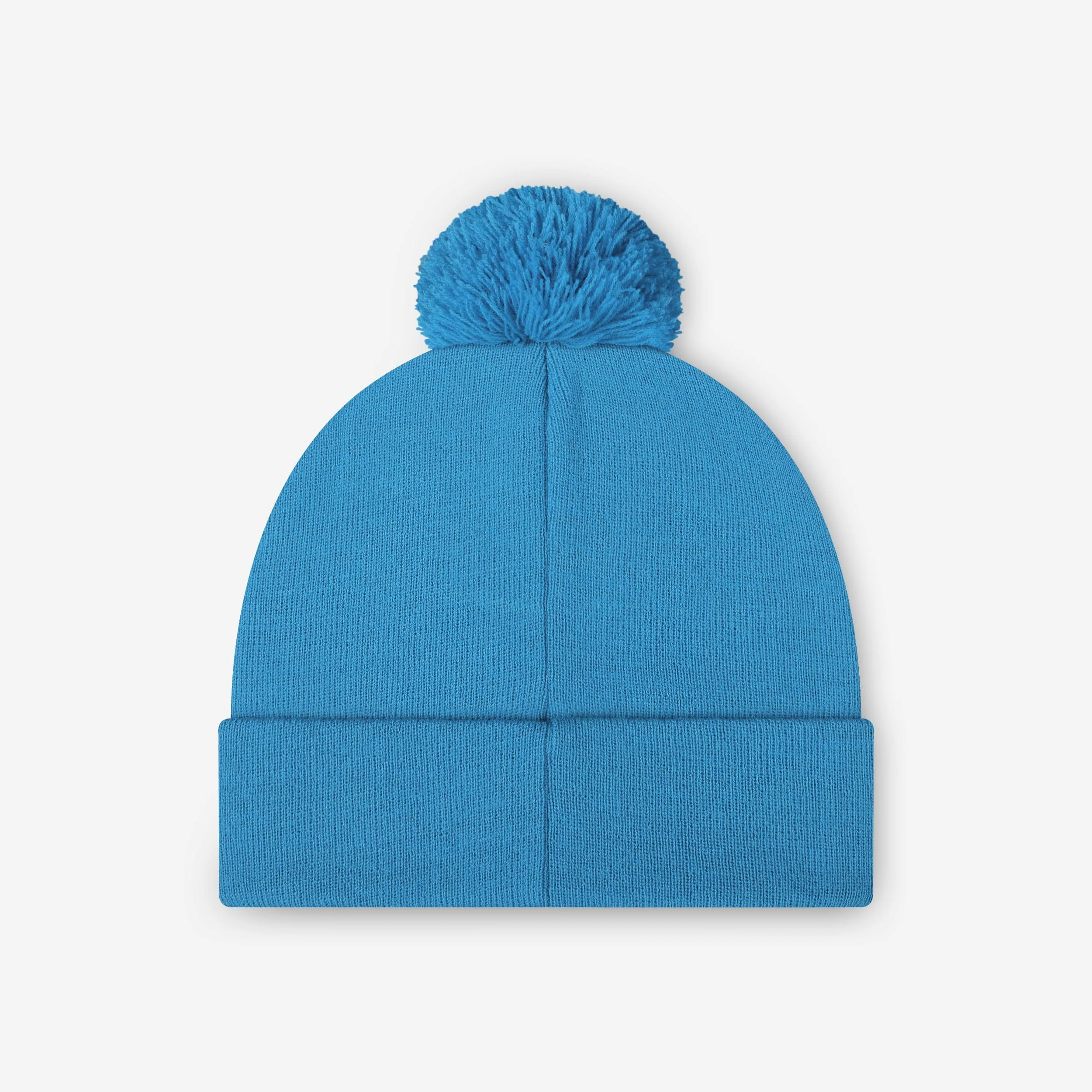 Los Angeles Chargers Basic Primary Logo Pom Beanie - Image 2