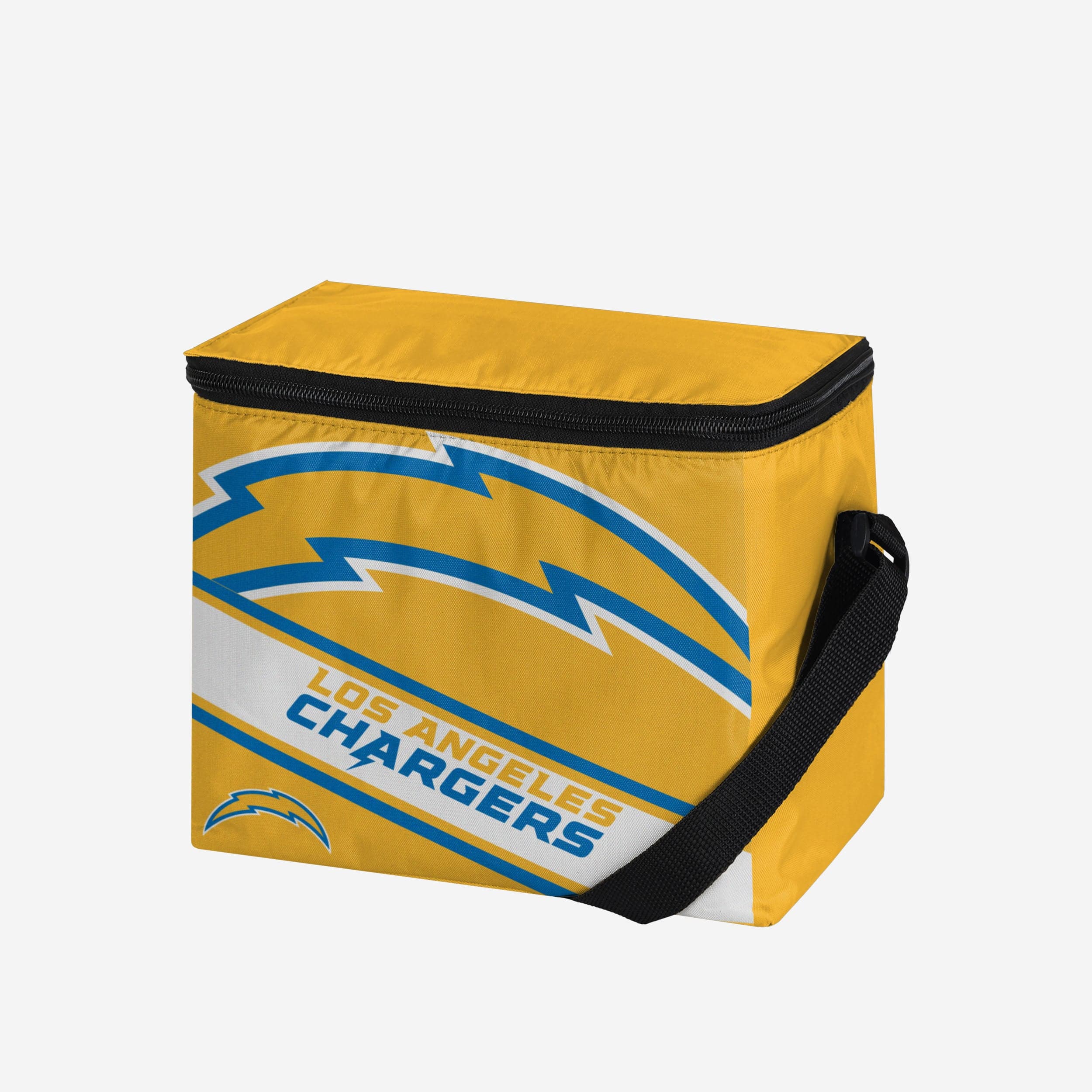Los Angeles Chargers Big Logo Stripe 6 Pack Cooler - Image 2