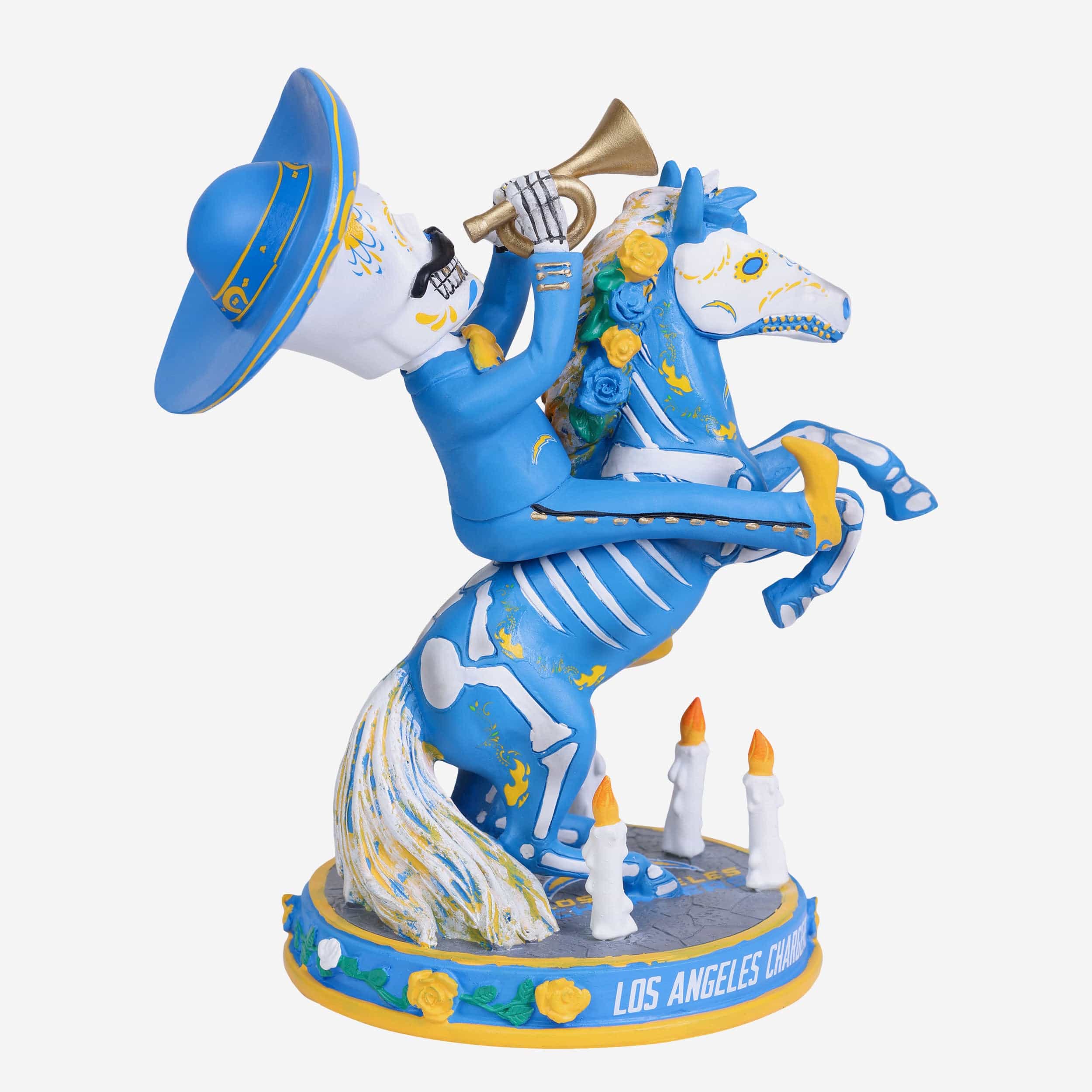 Los Angeles Chargers Calavera Bobblehead - Image 5