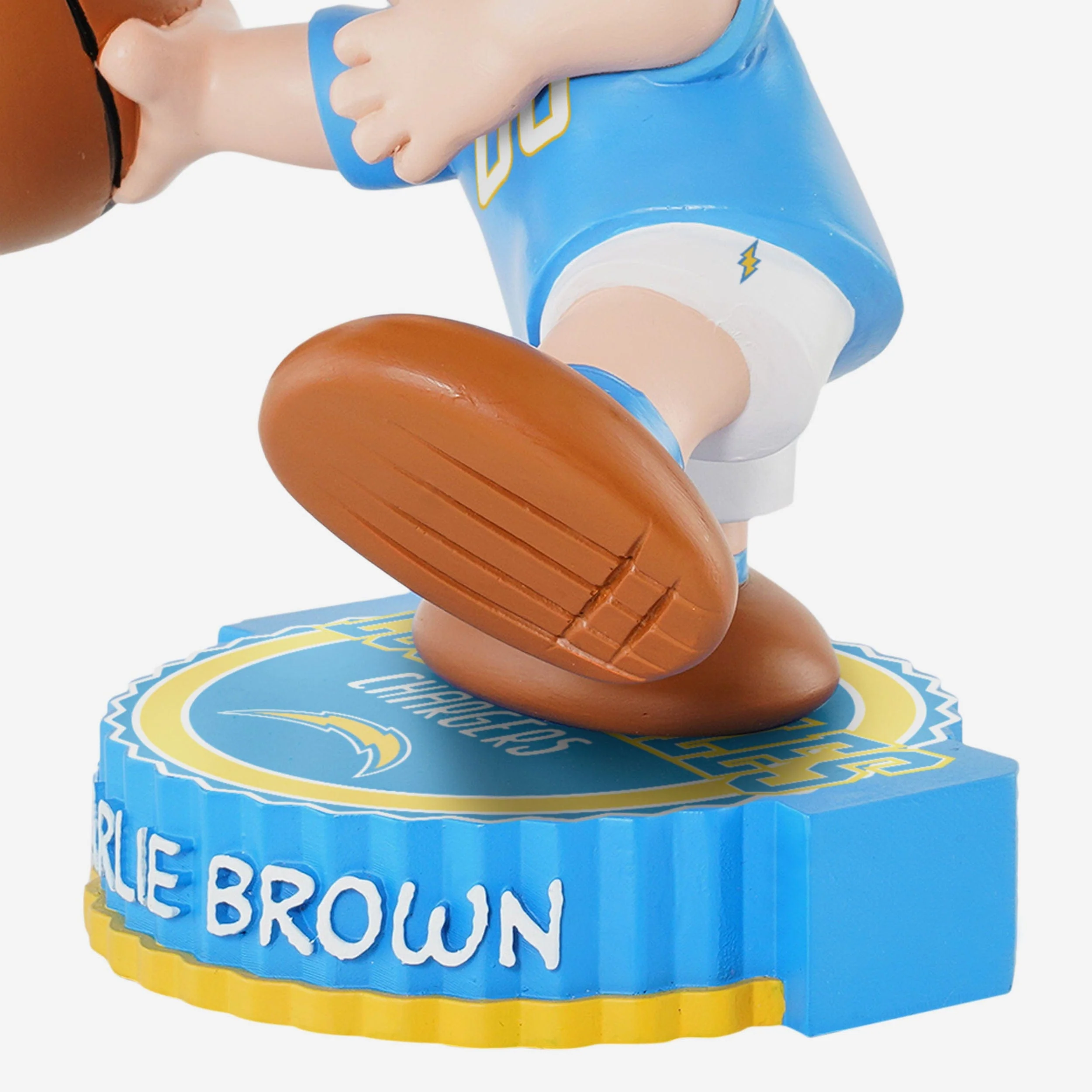 Los Angeles Chargers Charlie Brown Peanuts Bighead Bobblehead - Image 3