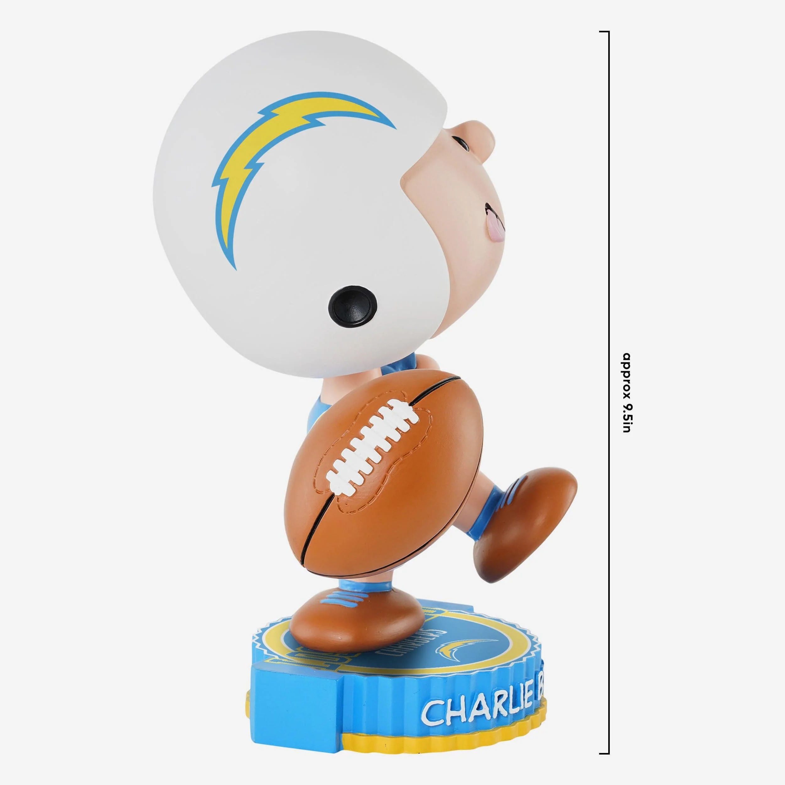 Los Angeles Chargers Charlie Brown Peanuts Bighead Bobblehead - Image 4