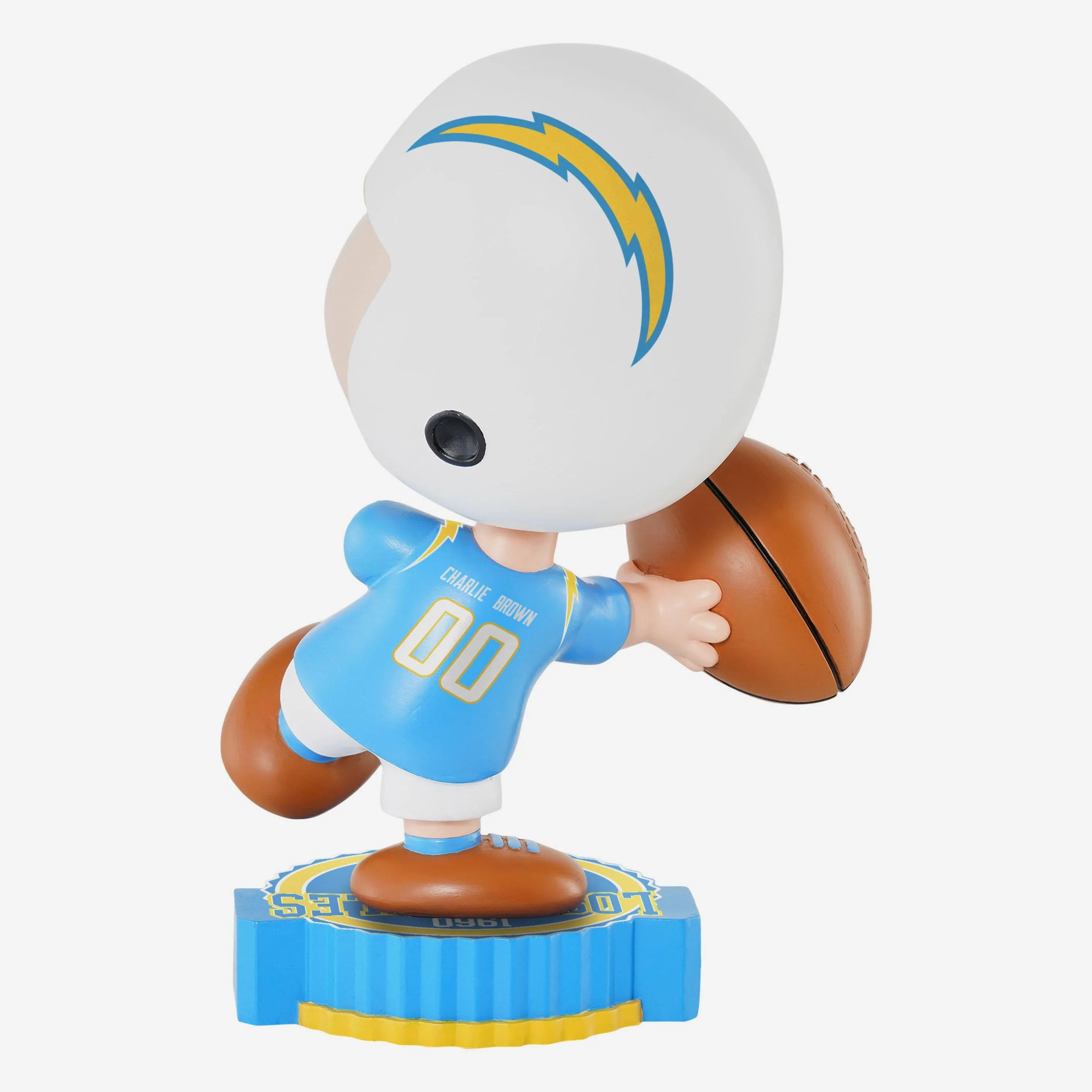 Los Angeles Chargers Charlie Brown Peanuts Bighead Bobblehead - Image 5