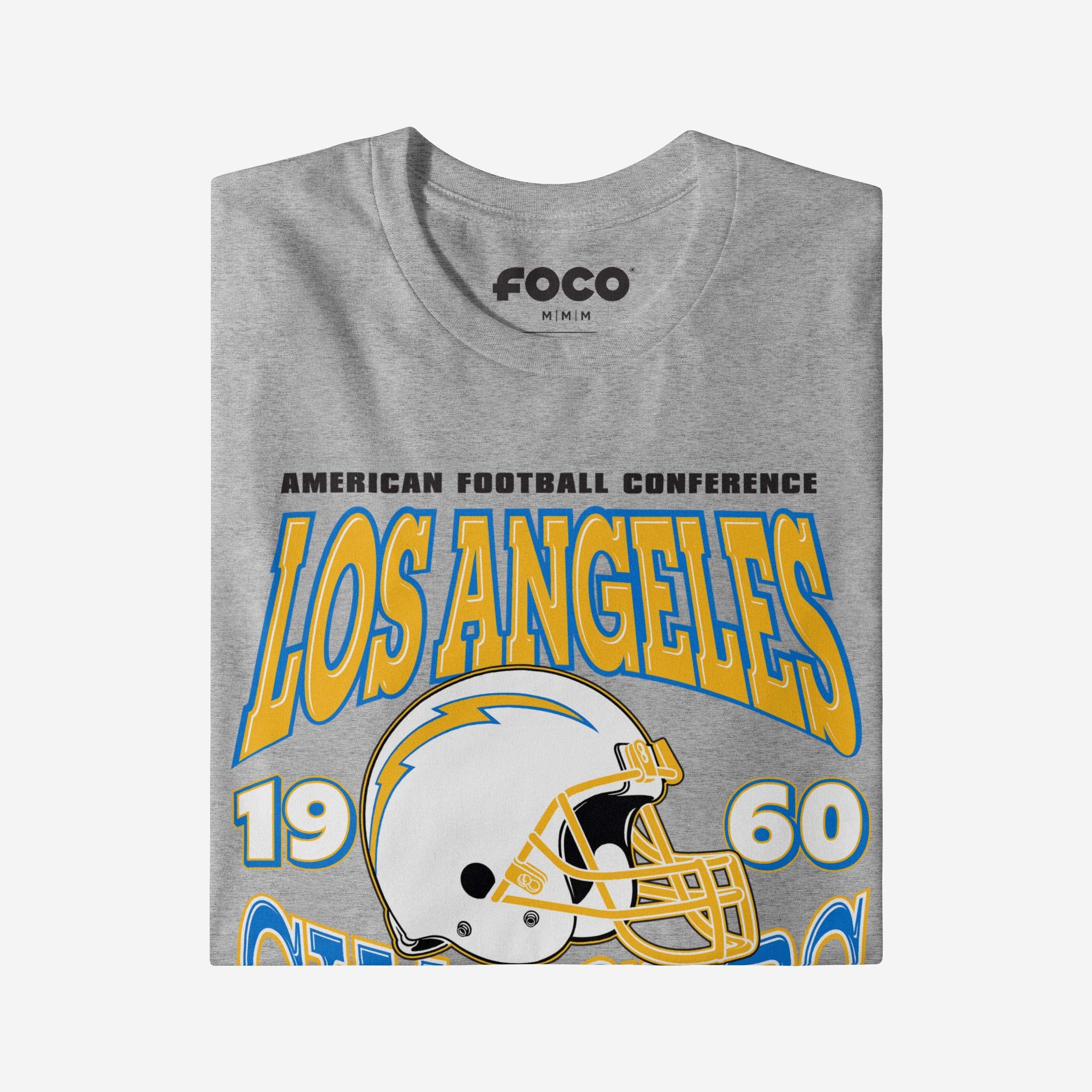 Los Angeles Chargers Classic Team Helmet T-Shirt - Image 4