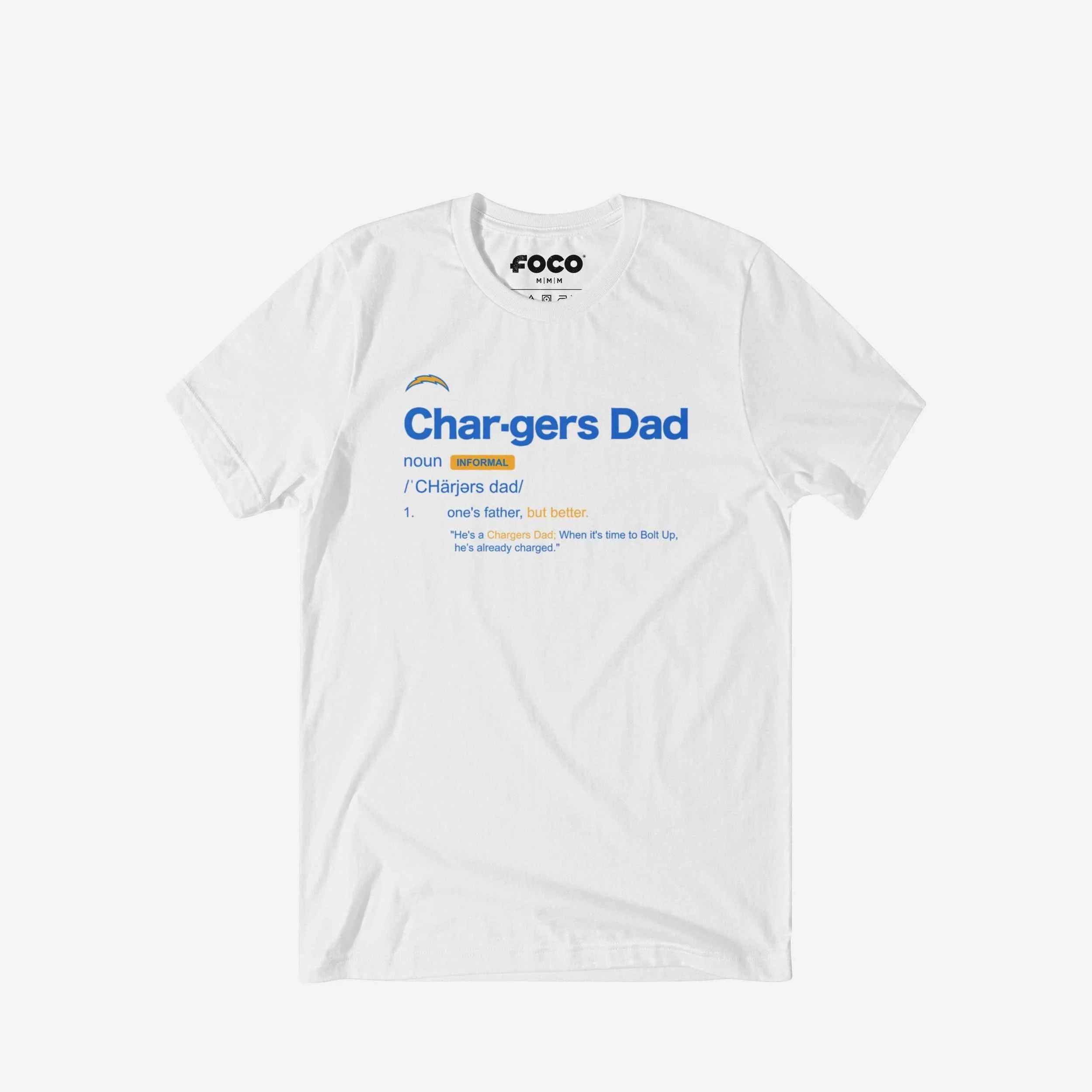 Los Angeles Chargers Dad Definition T-Shirt