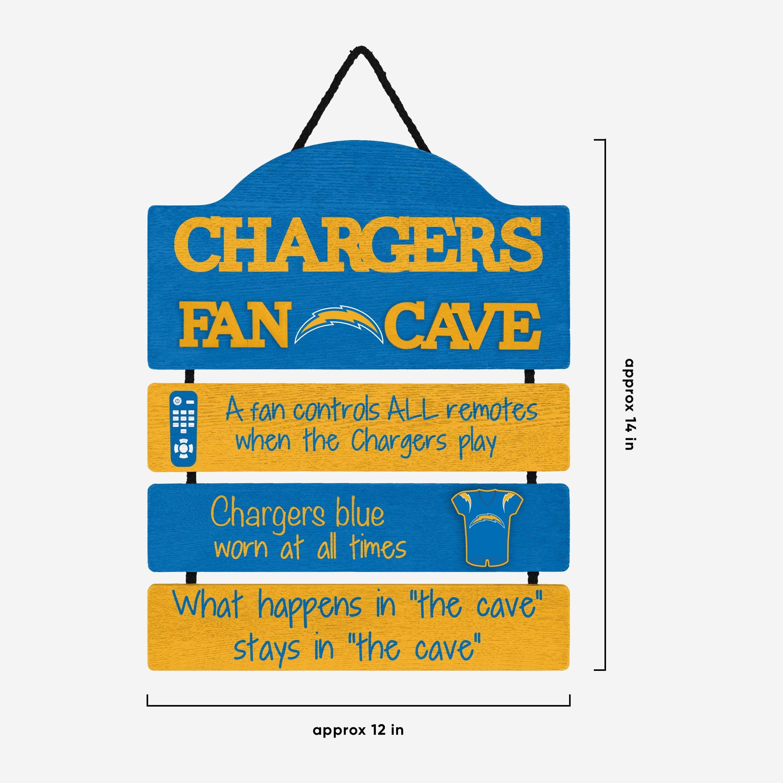 Los Angeles Chargers Fancave Sign - Image 3