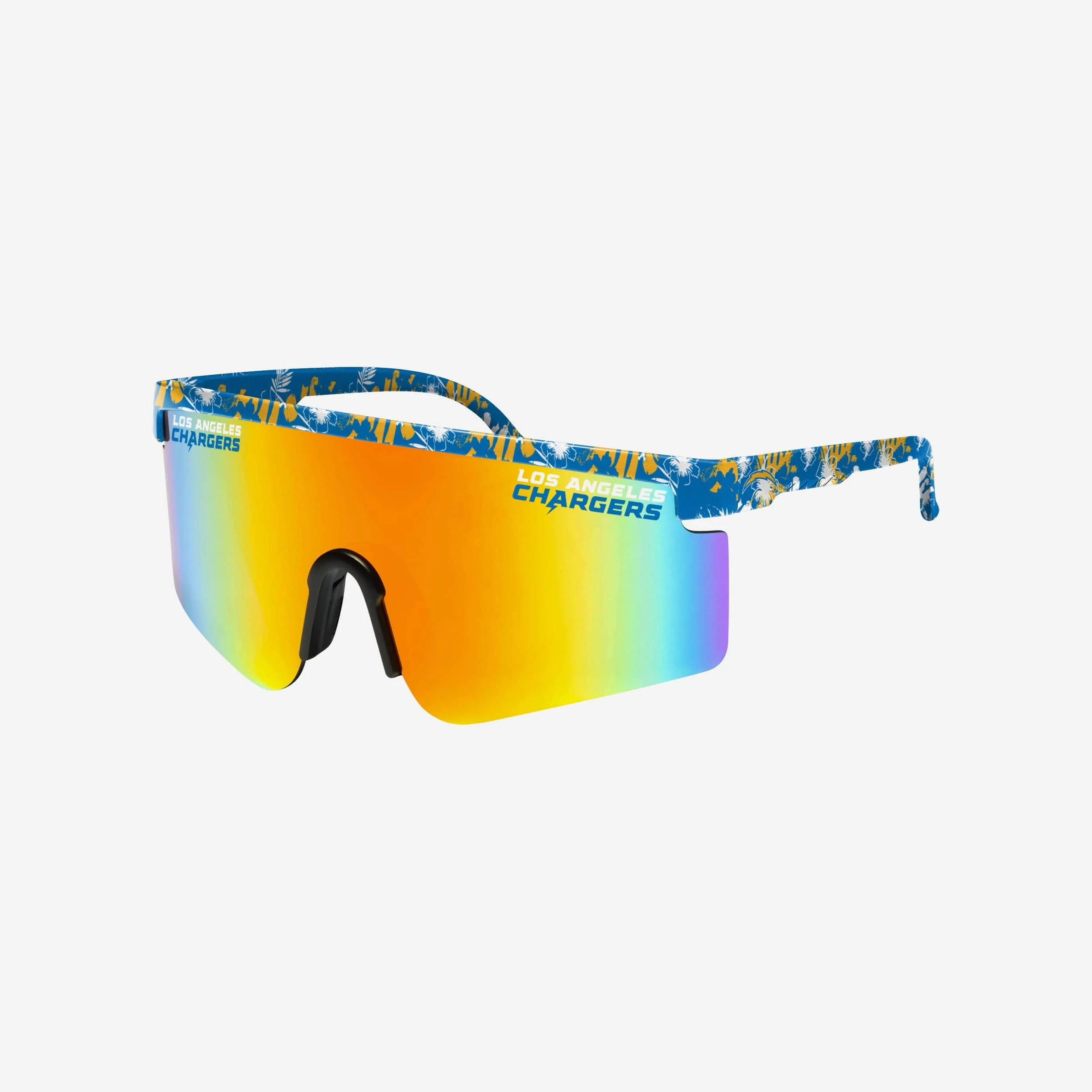 Los Angeles Chargers Floral Large Frame Sunglasses