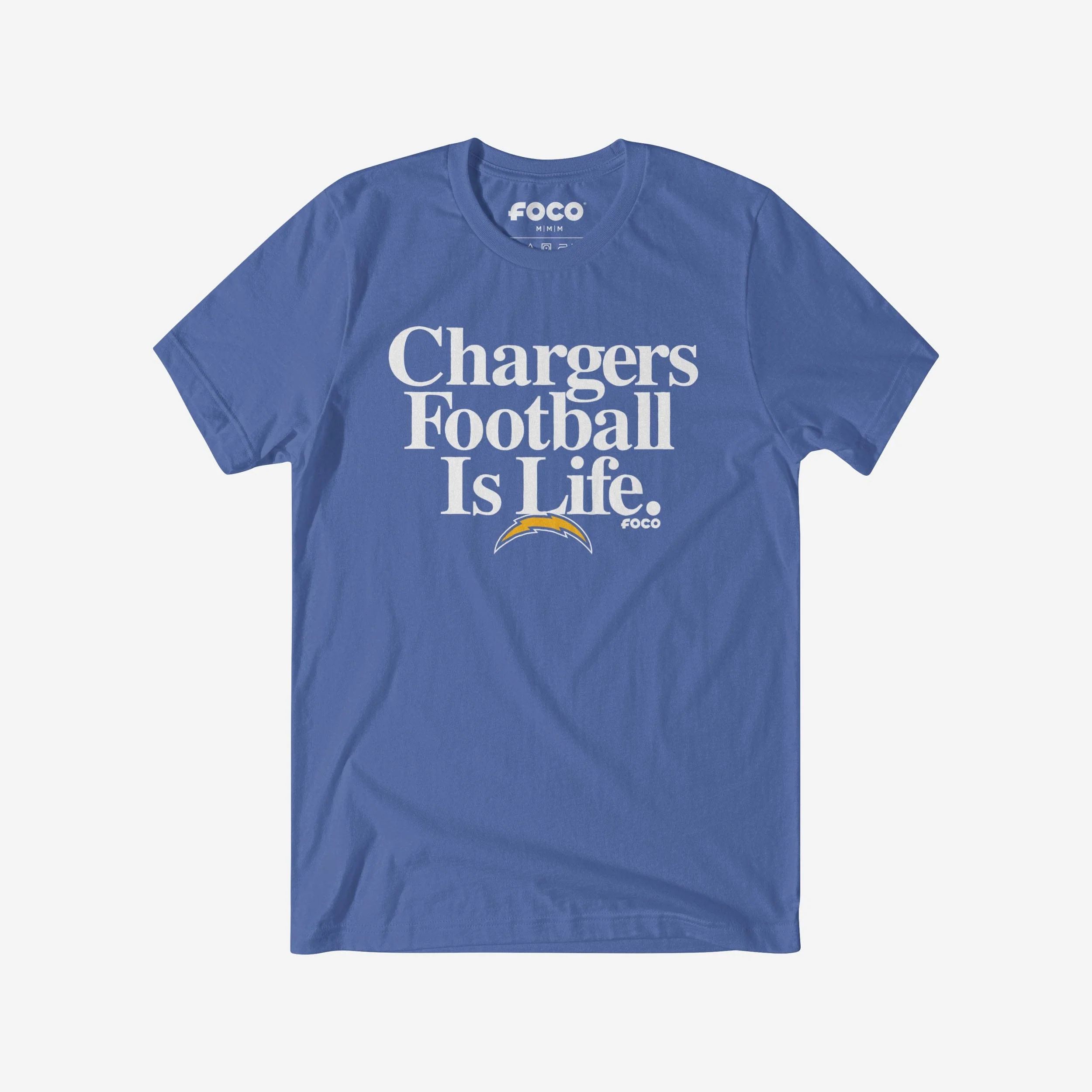 Los Angeles Chargers Football is Life T-Shirt