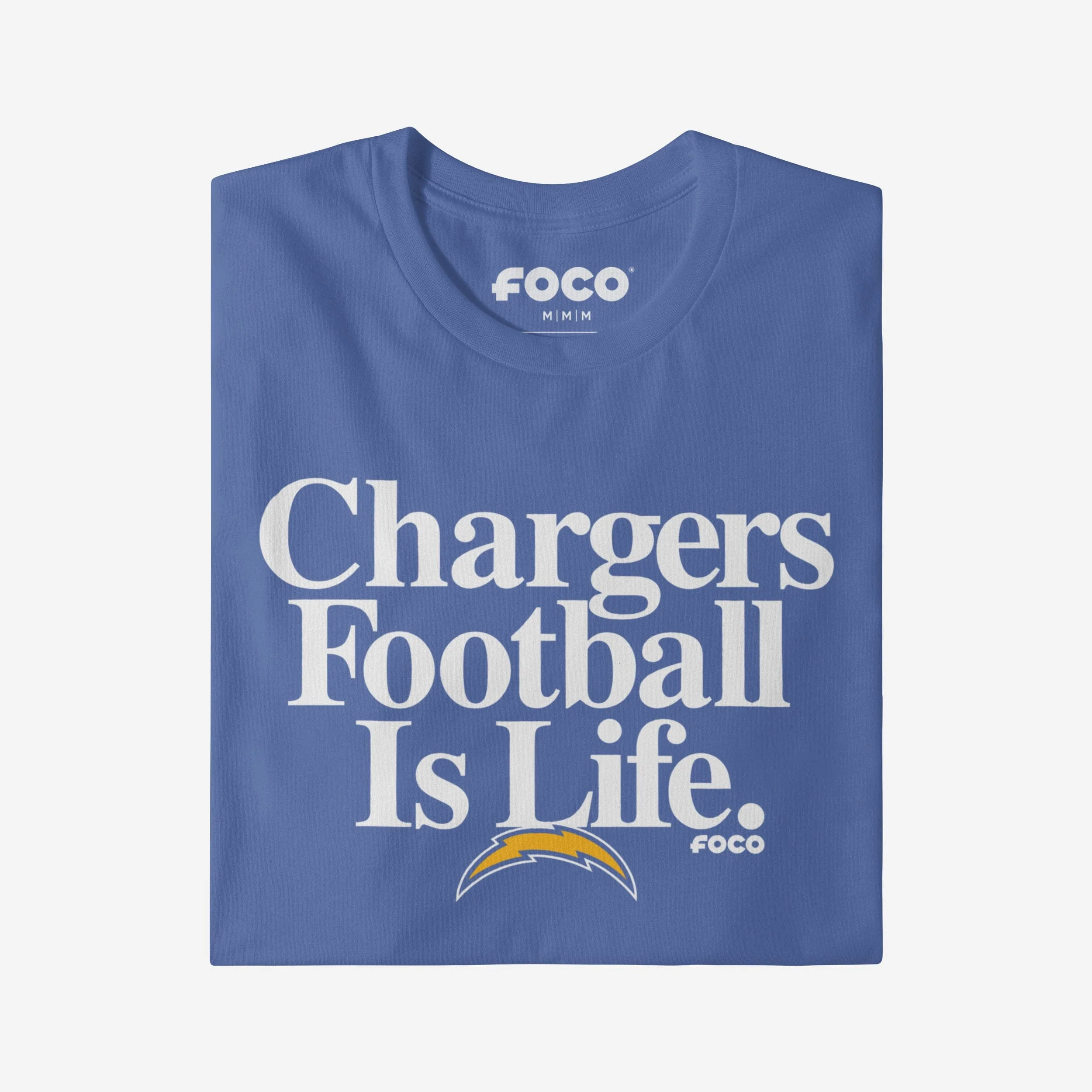 Los Angeles Chargers Football is Life T-Shirt - Image 4