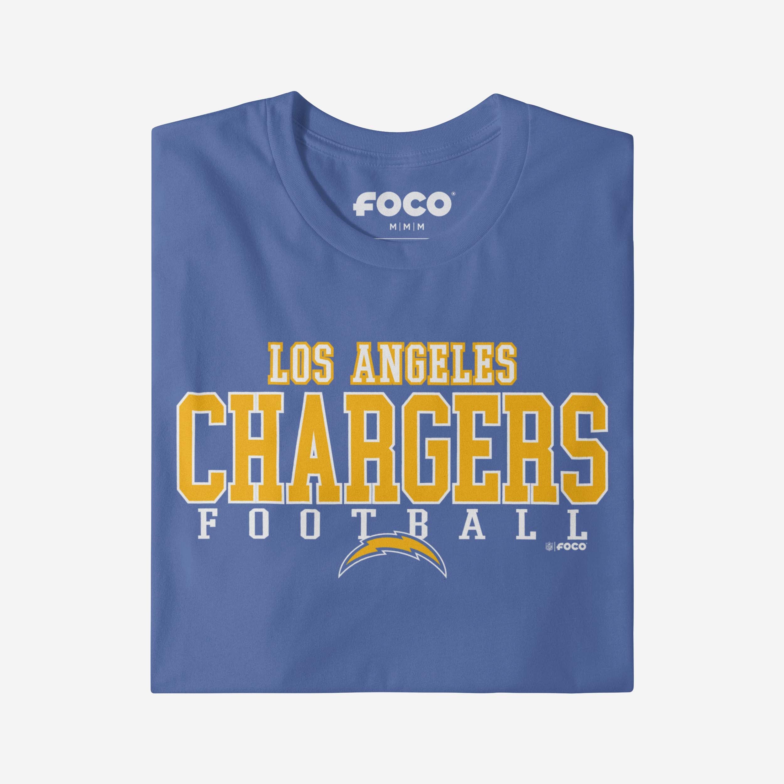Los Angeles Chargers Football Wordmark T-Shirt - Image 4