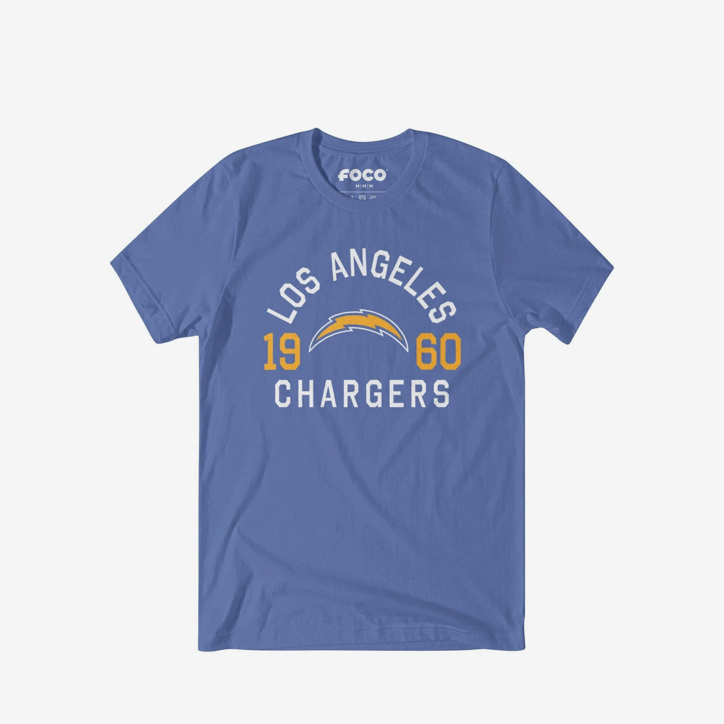 Los Angeles Chargers Heritage Print T-Shirt