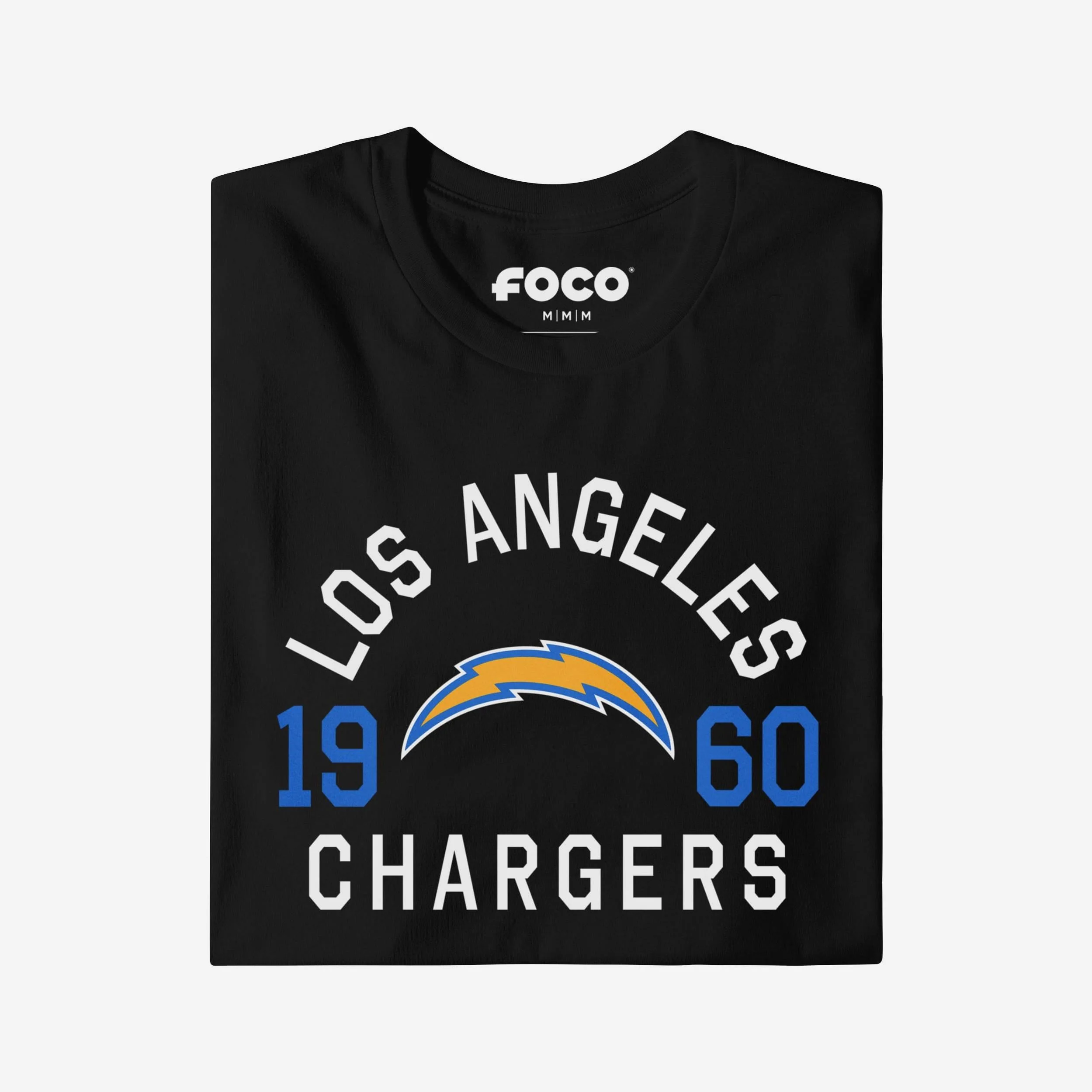 Los Angeles Chargers Heritage Print T-Shirt - Image 6