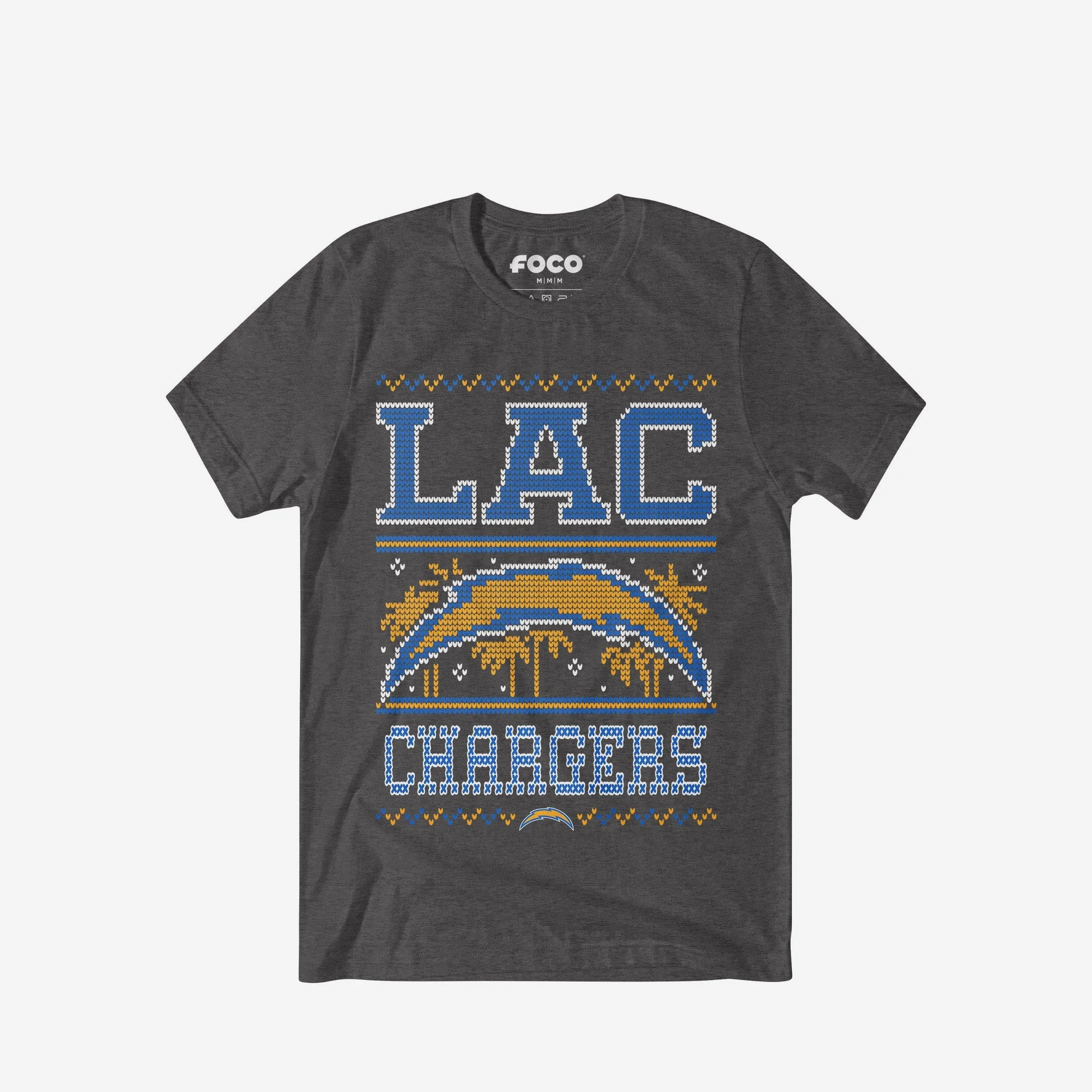 Los Angeles Chargers Holiday T-Shirt