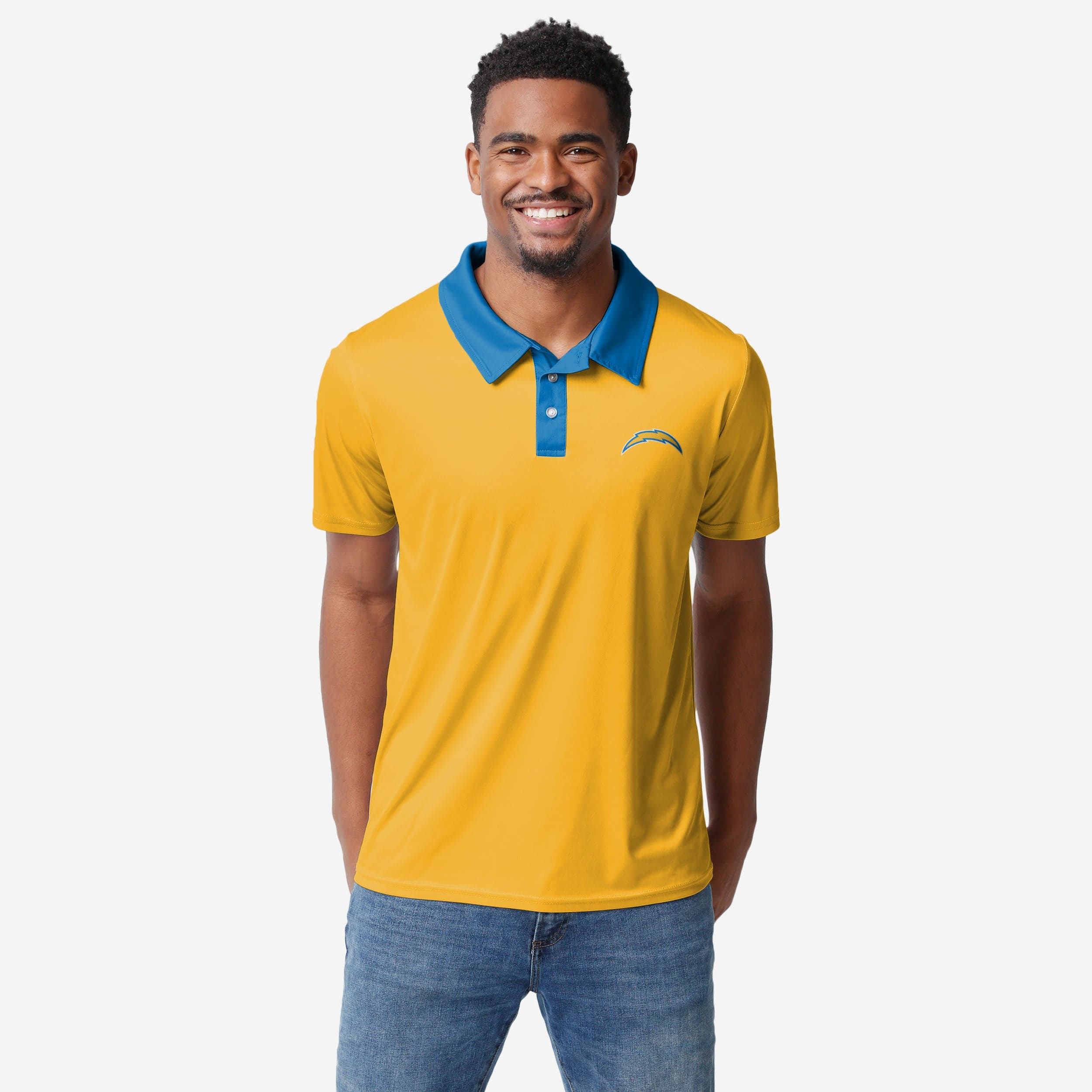 Los Angeles Chargers Nightcap Polyester Polo