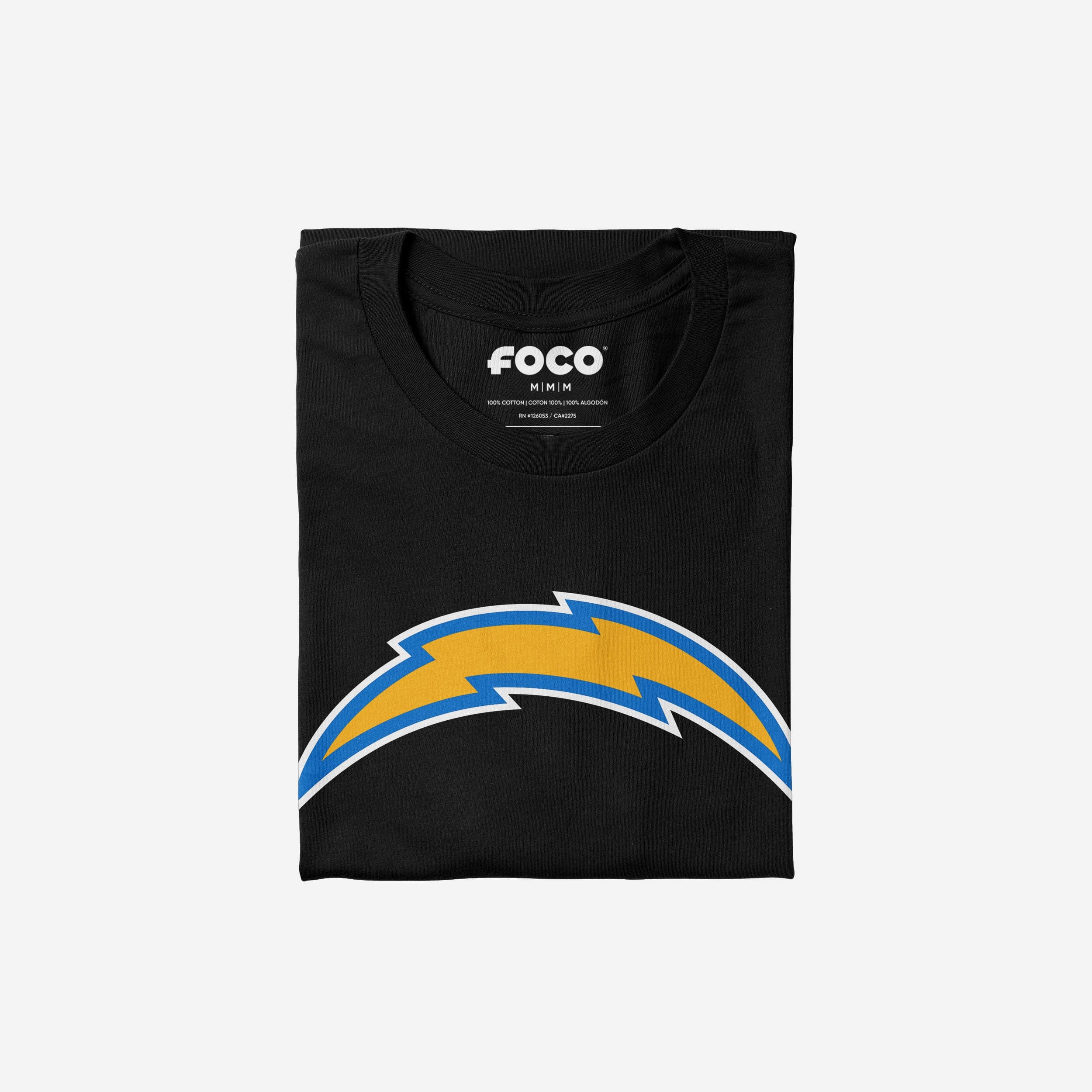 Los Angeles Chargers Primary Logo T-Shirt - Image 12