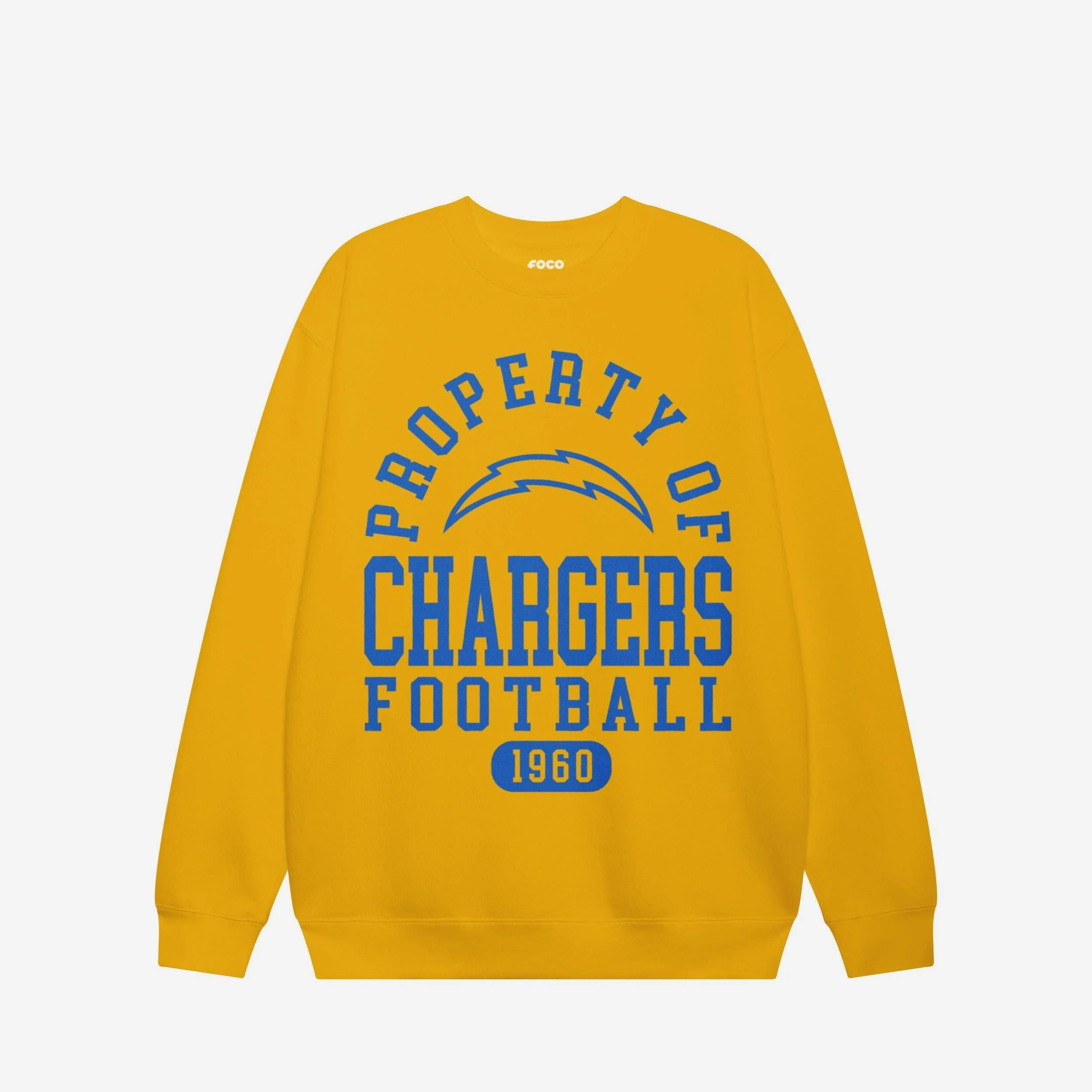 Los Angeles Chargers Property of Crew Neck Sweatshirt