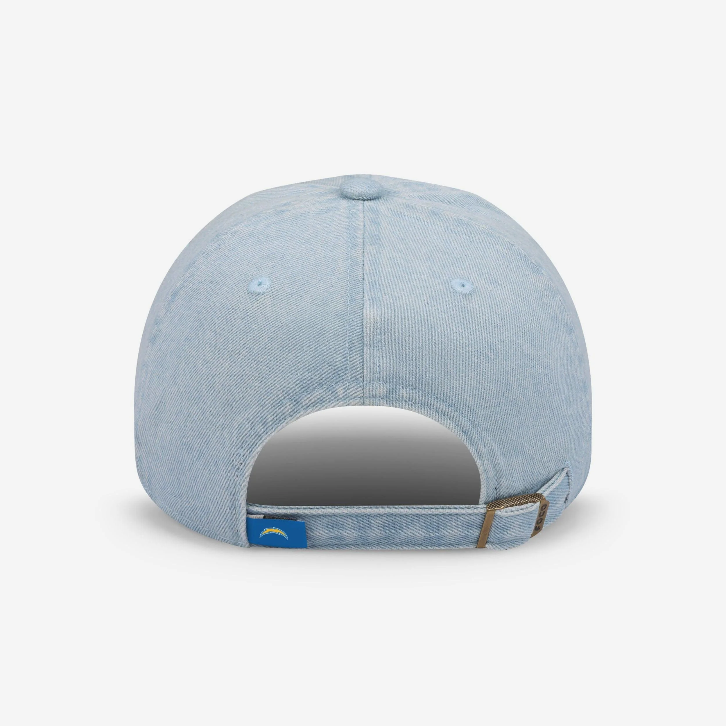 Los Angeles Chargers Rhinestone Logo Denim Casual Cap - Image 4