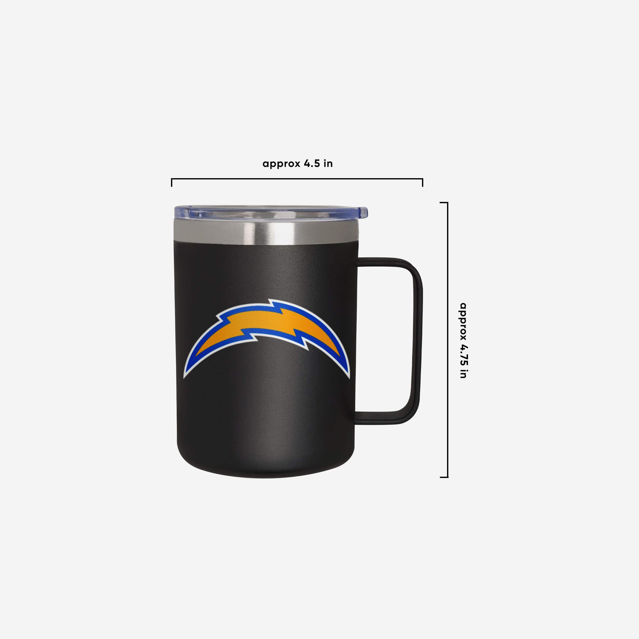 Los Angeles Chargers Team Color Insulated Stainless Steel Mug - Image 5