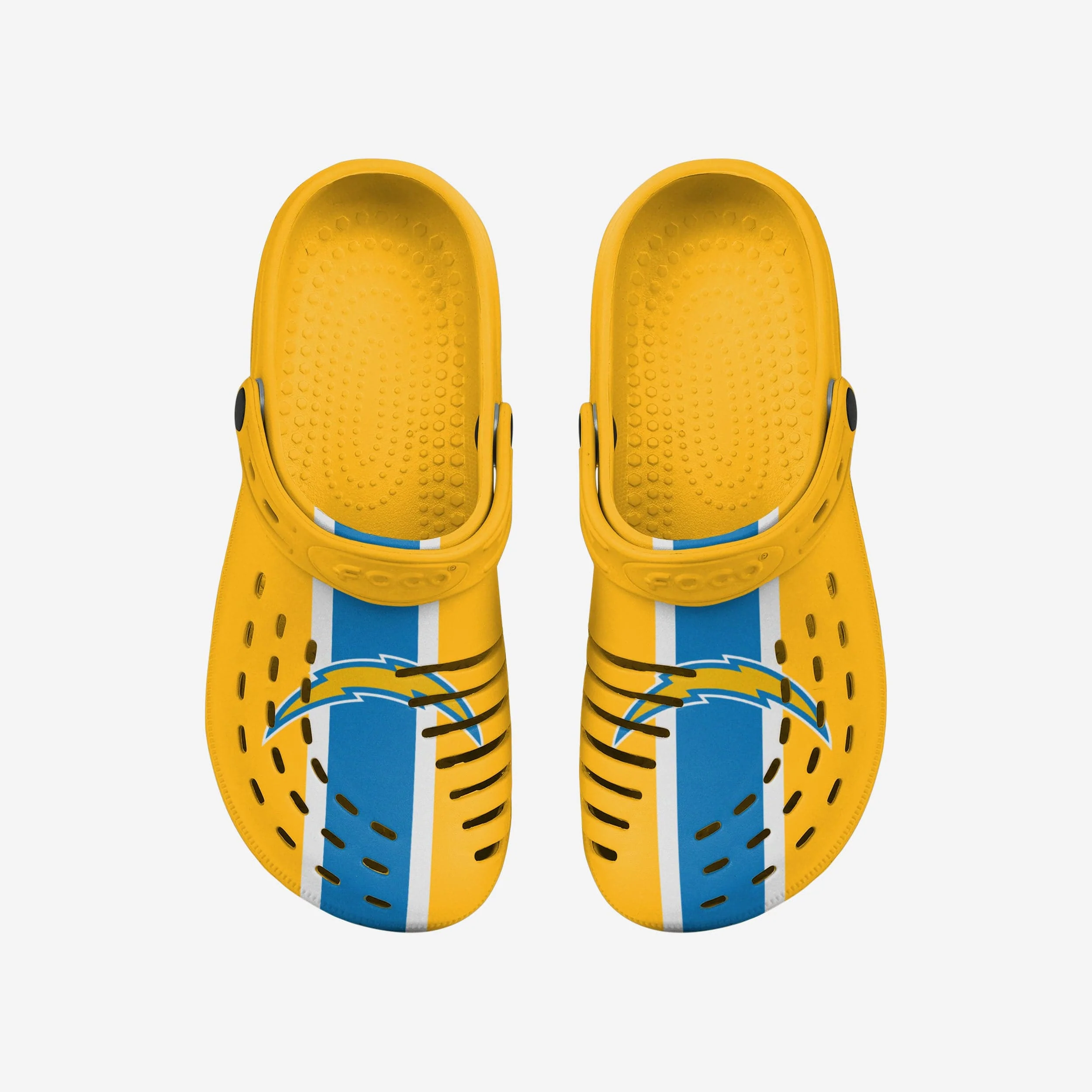 Los Angeles Chargers Team Stripe Clog With Strap - Image 4