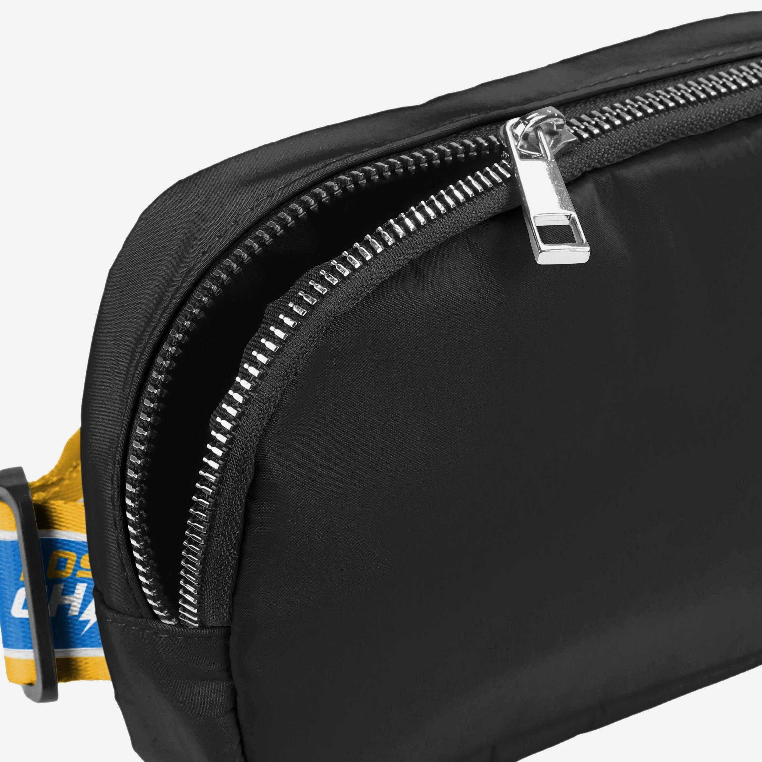 Los Angeles Chargers Team Wordmark Crossbody Belt Bag - Image 4