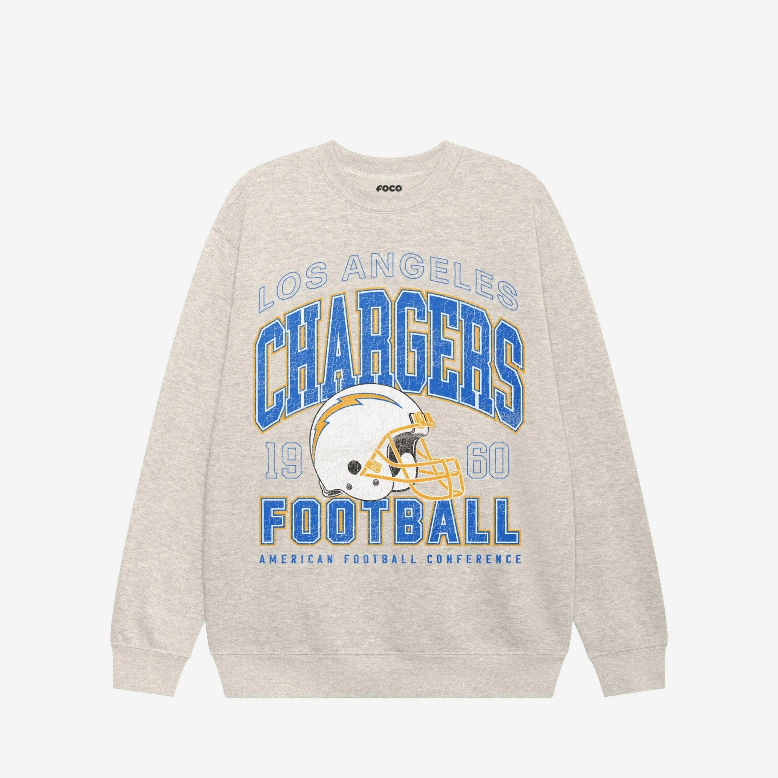 Los Angeles Chargers Varsity Crew Neck Sweatshirt