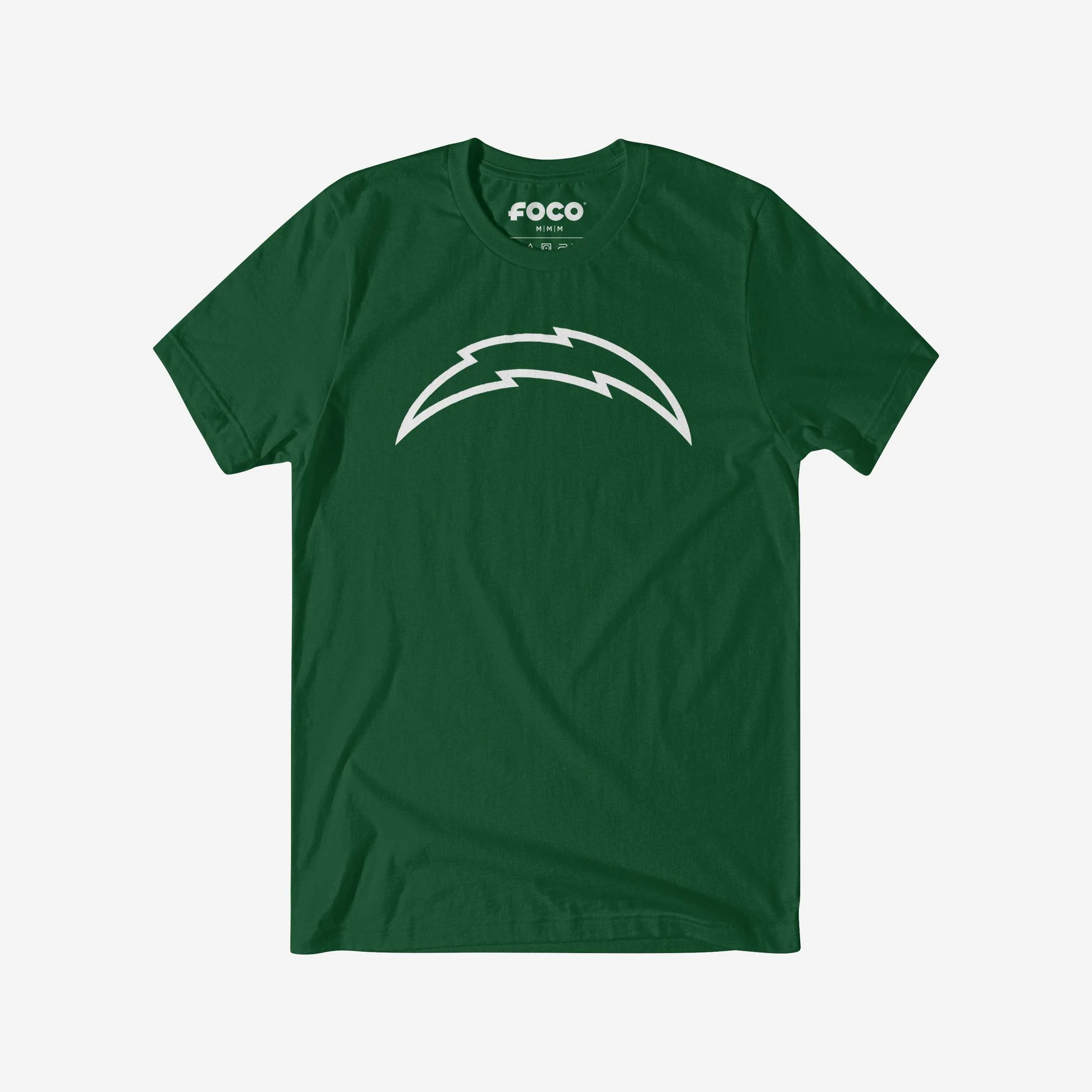 Los Angeles Chargers White Logo T-Shirt