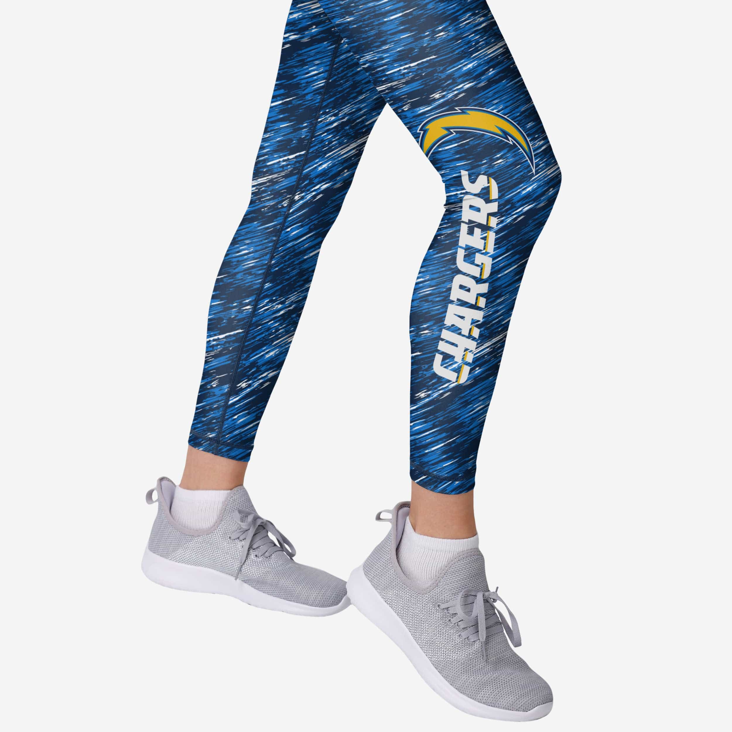 Los Angeles Chargers Womens Static Rain Legging - Image 4