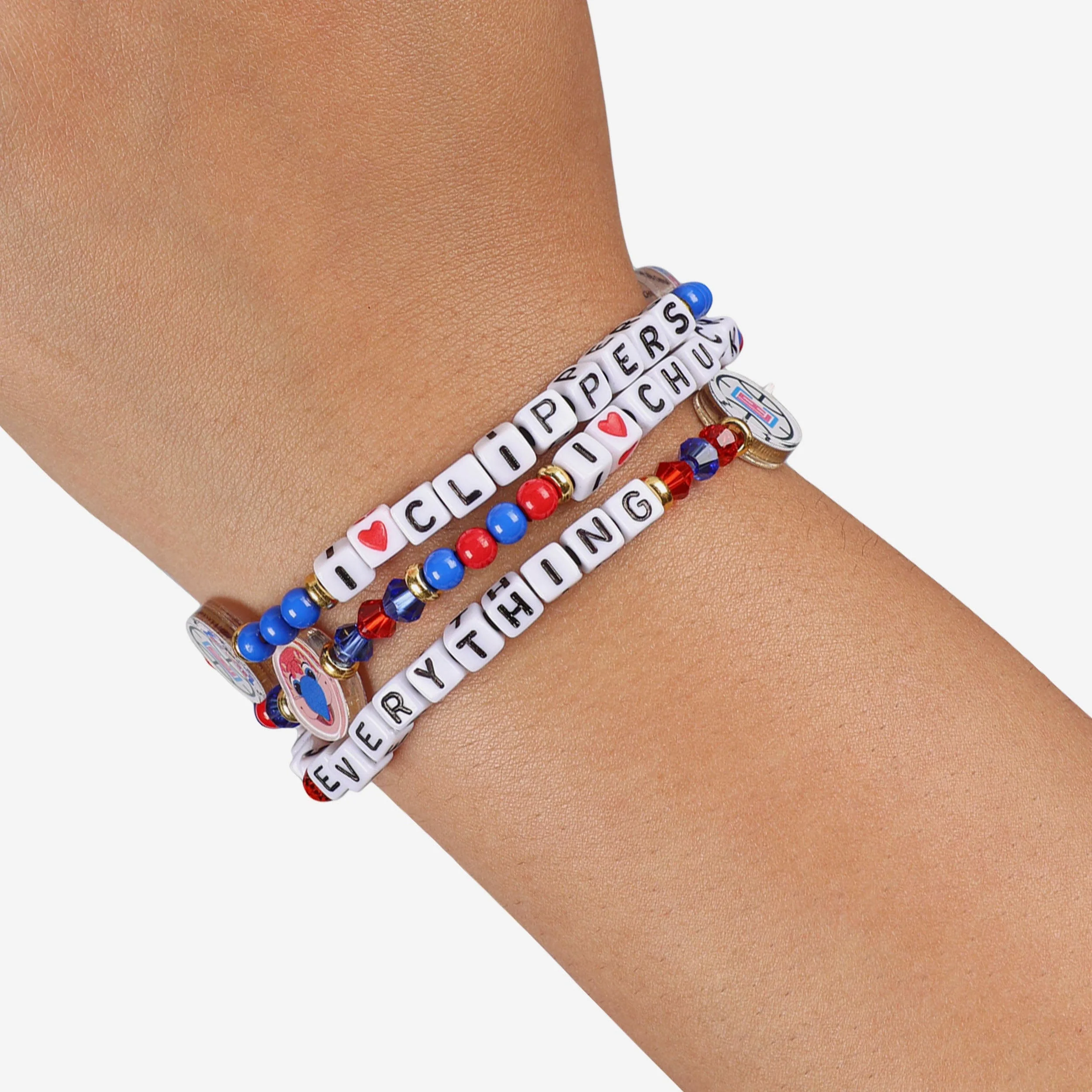 Los Angeles Clippers 3 Pack Friendship Bracelet - Image 4