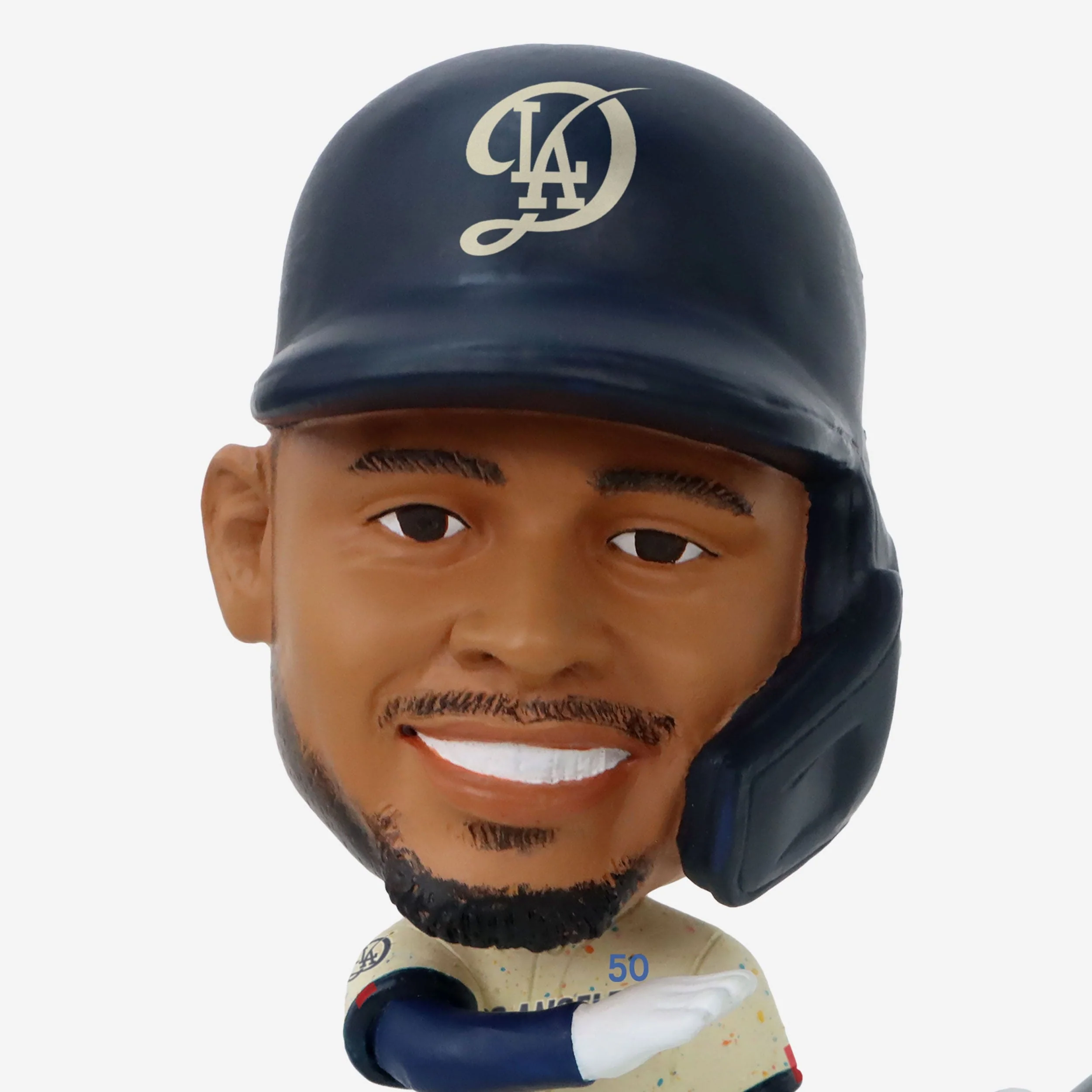 Los Angeles Dodgers 2024 City Connect Connecting Base 3 Pack Mini Bighead Bobblehead Set - Image 3