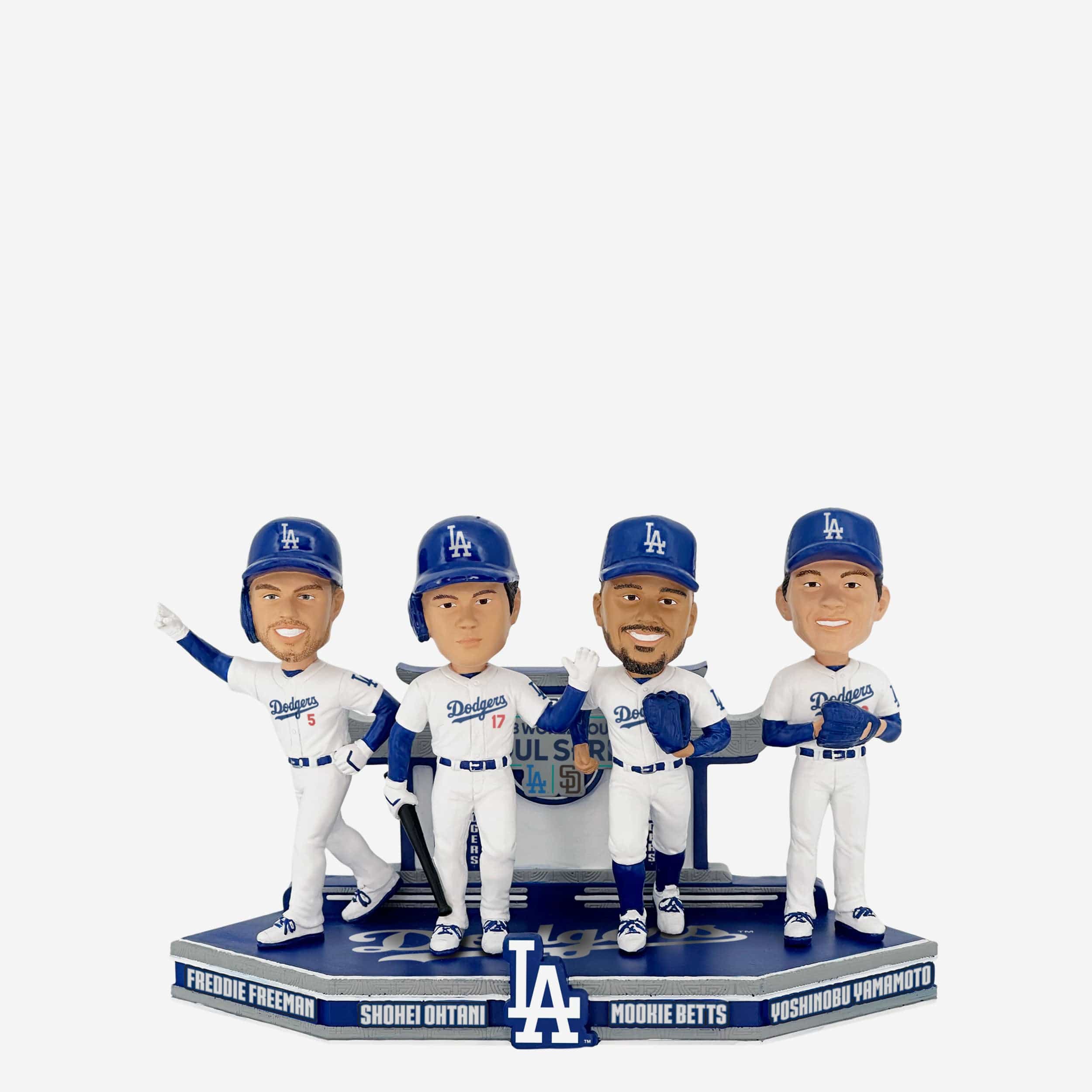 Los Angeles Dodgers 2024 Seoul Series Mini Bobblehead Scene