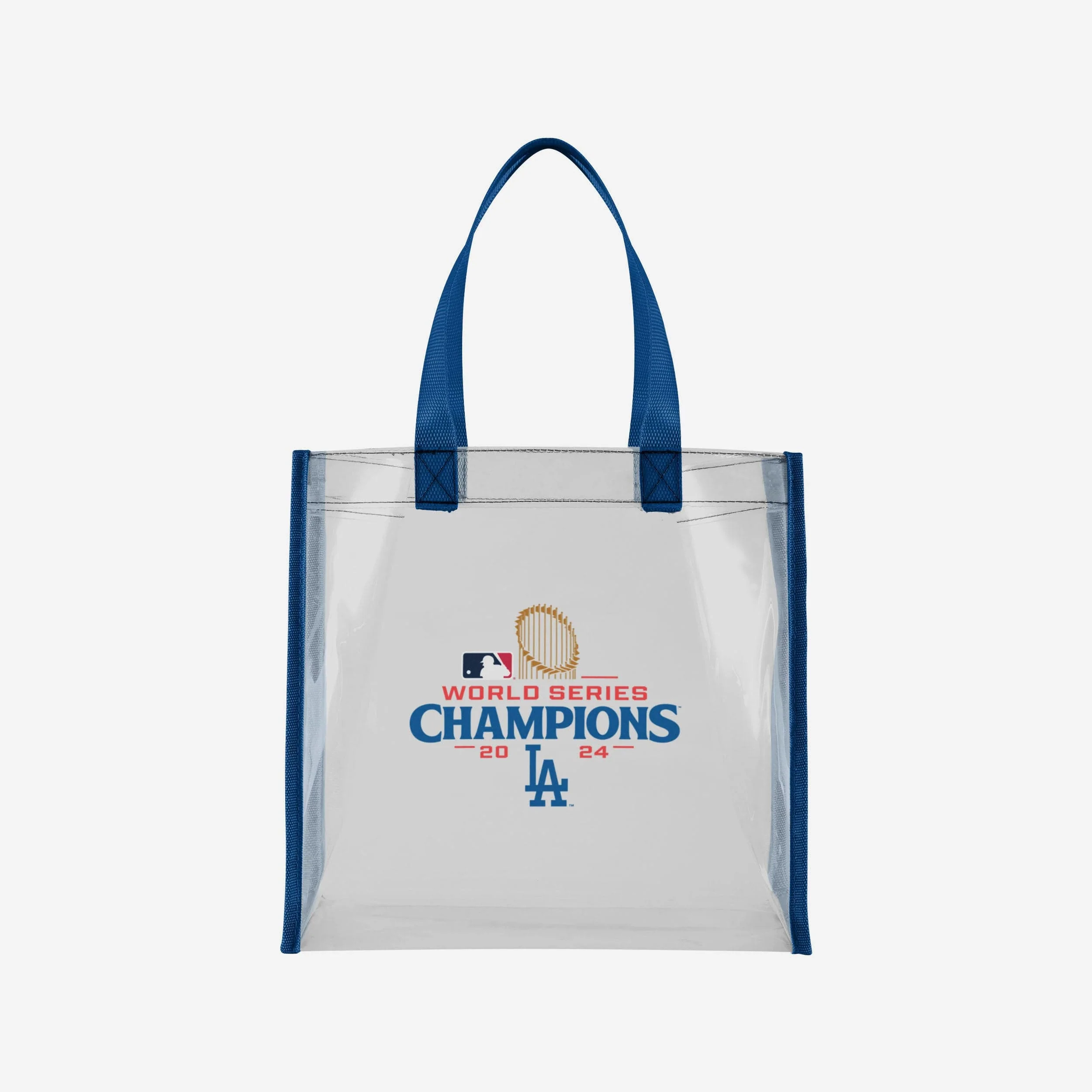 Los Angeles Dodgers 2024 World Series Champions Clear Reusable Bag
