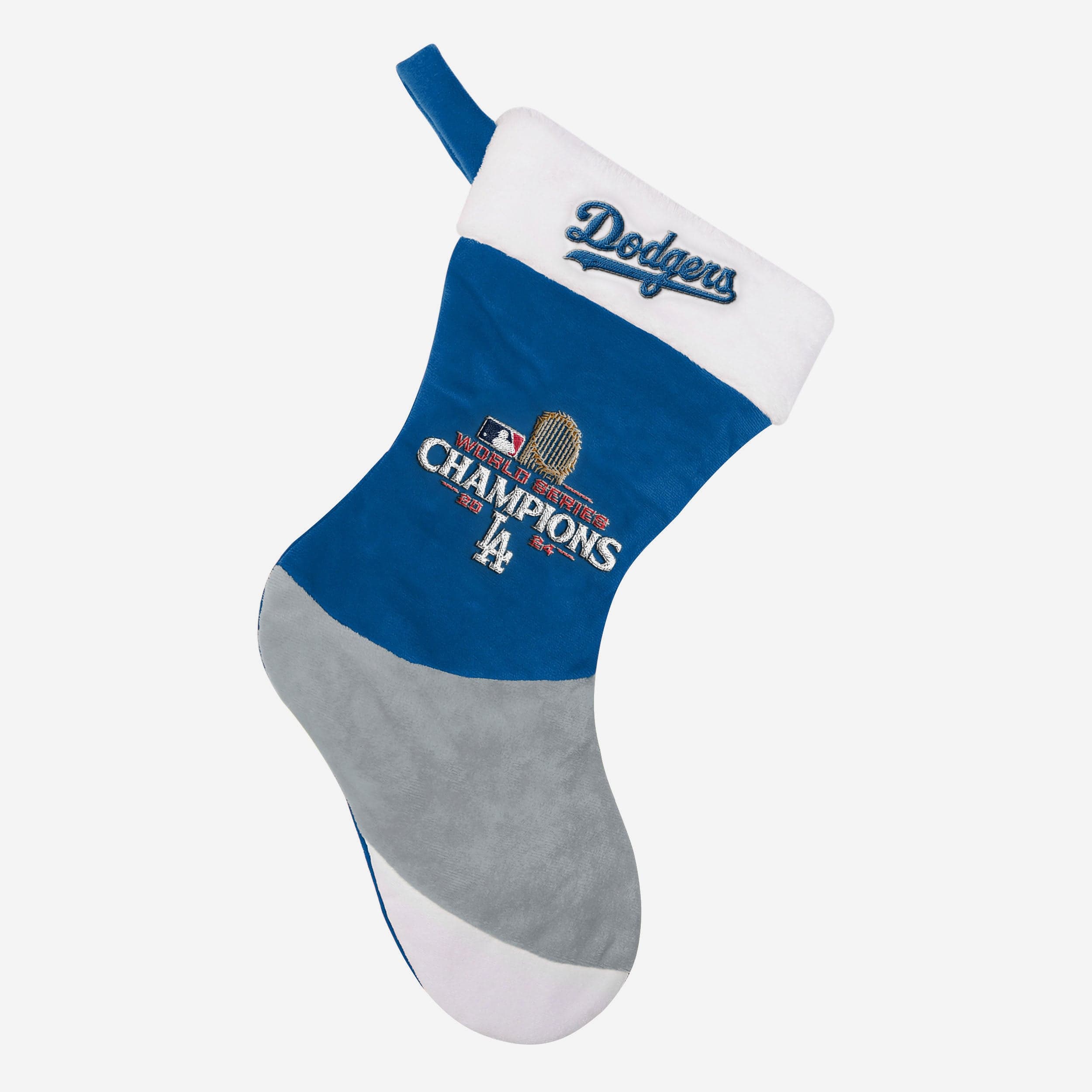Los Angeles Dodgers 2024 World Series Champions Stocking