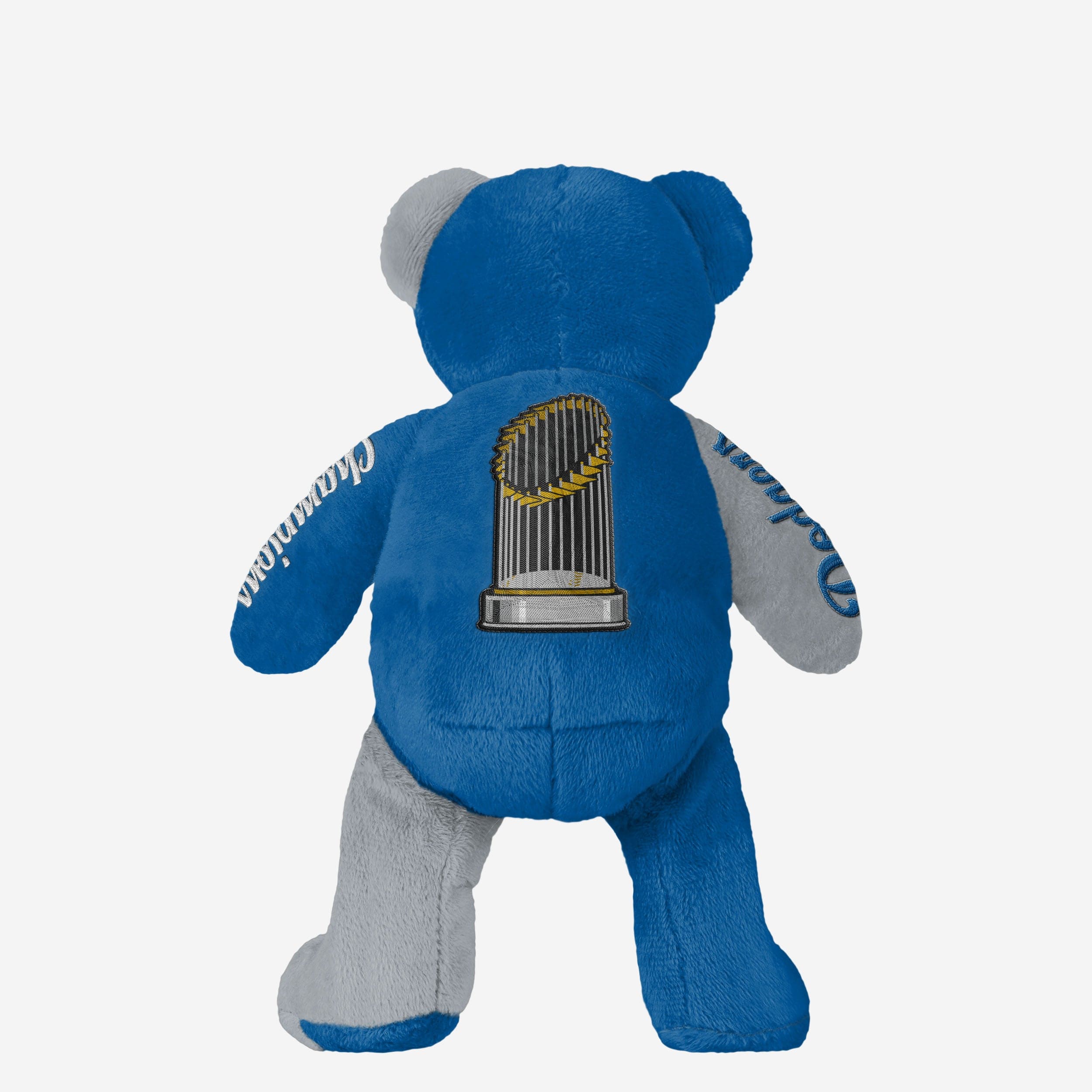 Los Angeles Dodgers 2024 World Series Champions Team Embroidered Bear - Image 2