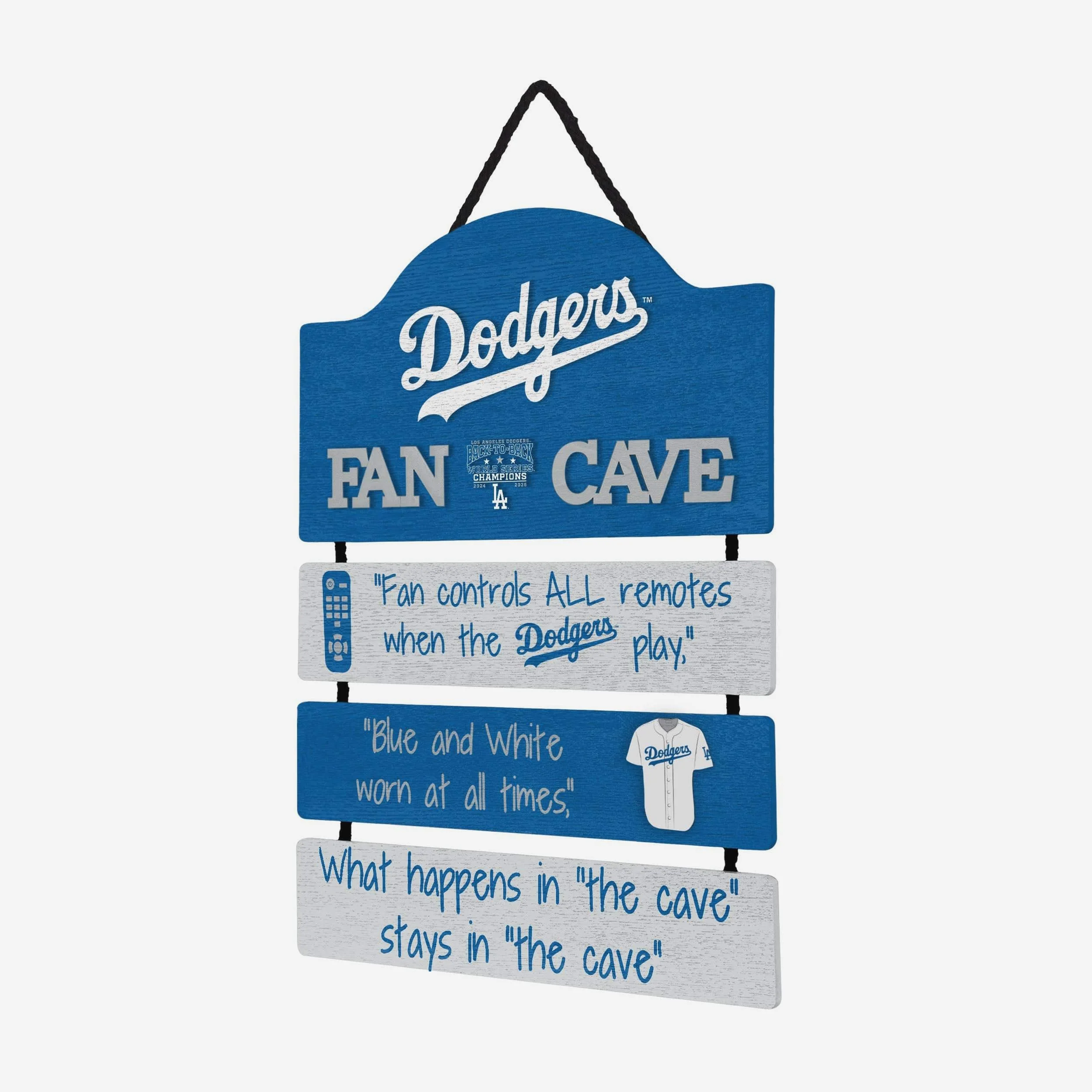 Los Angeles Dodgers 2025 Back To Back World Series Champions Fancave Sign - Image 2