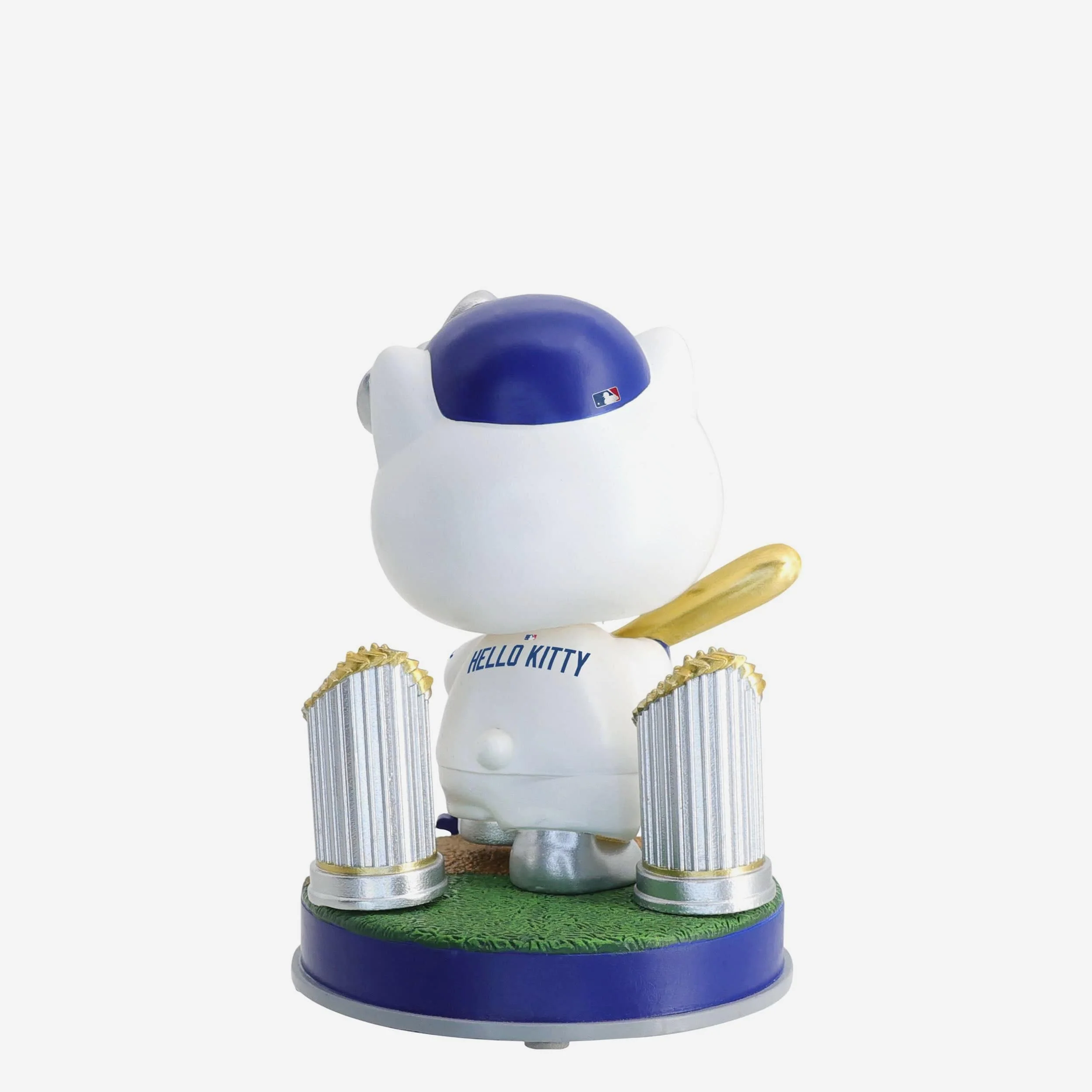 Los Angeles Dodgers 2025 Back To Back World Series Champions Hello Kitty® Mini Bobblehead - Image 2