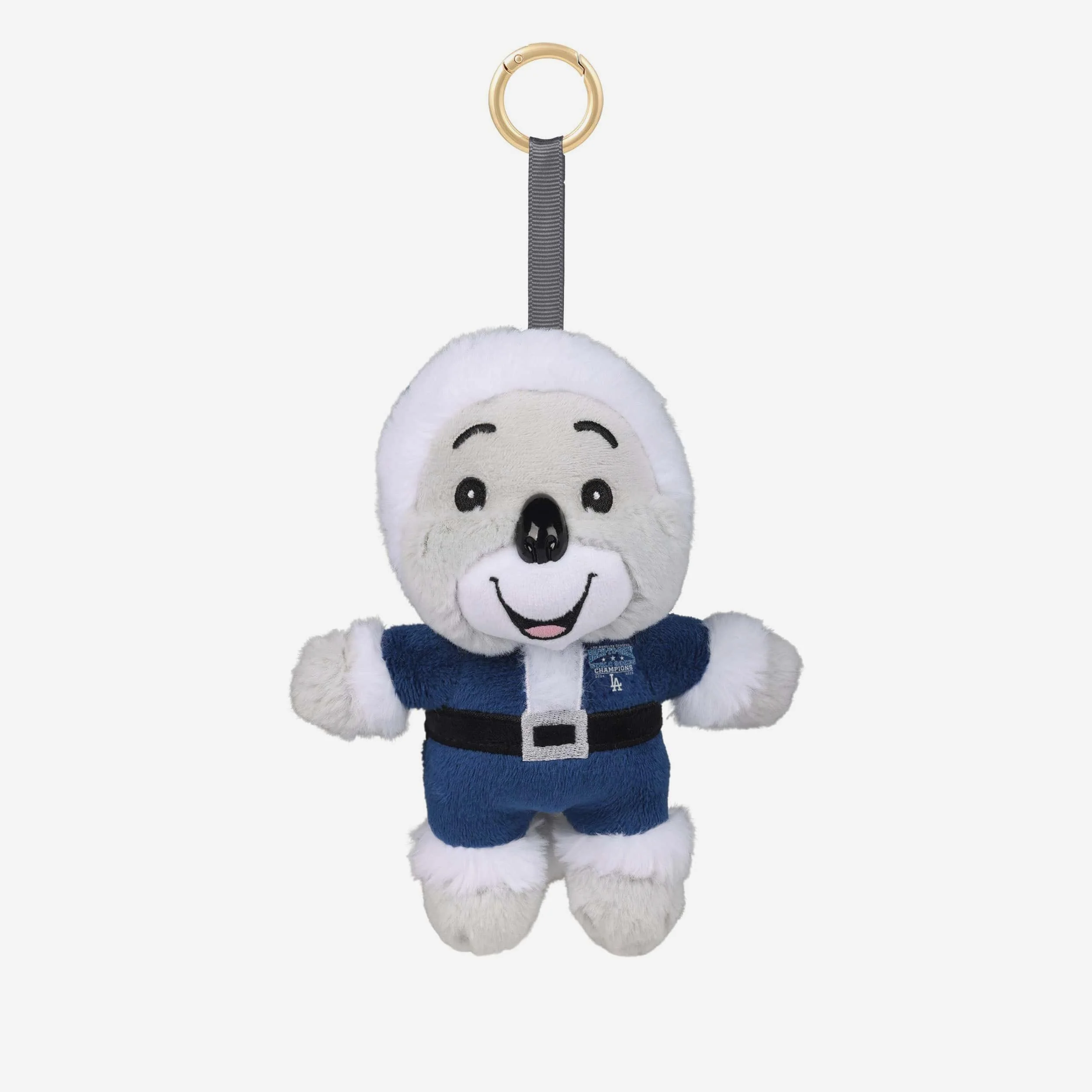 Los Angeles Dodgers 2025 Back To Back World Series Champions Koala Plush Keychain