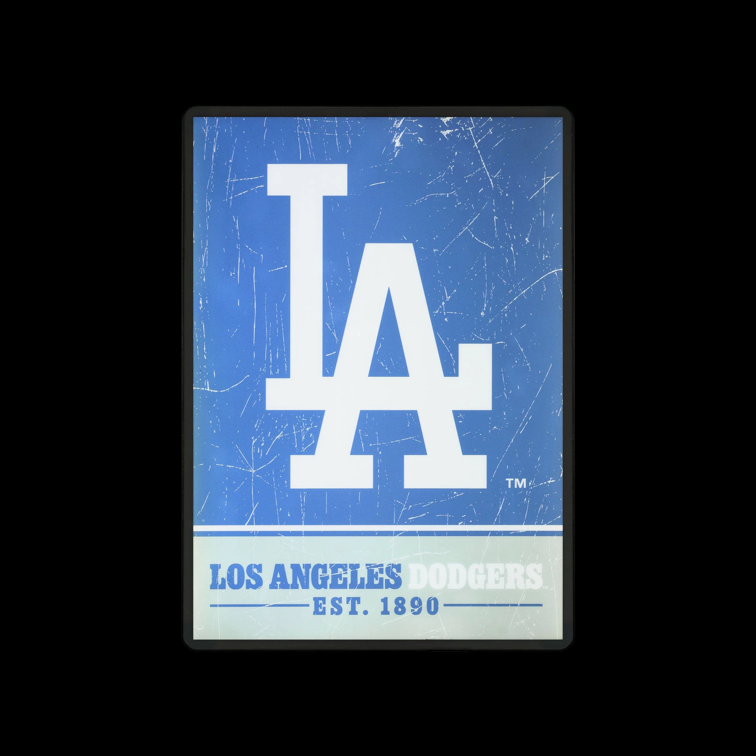 Los Angeles Dodgers Big Logo Backlit Sign - Image 2