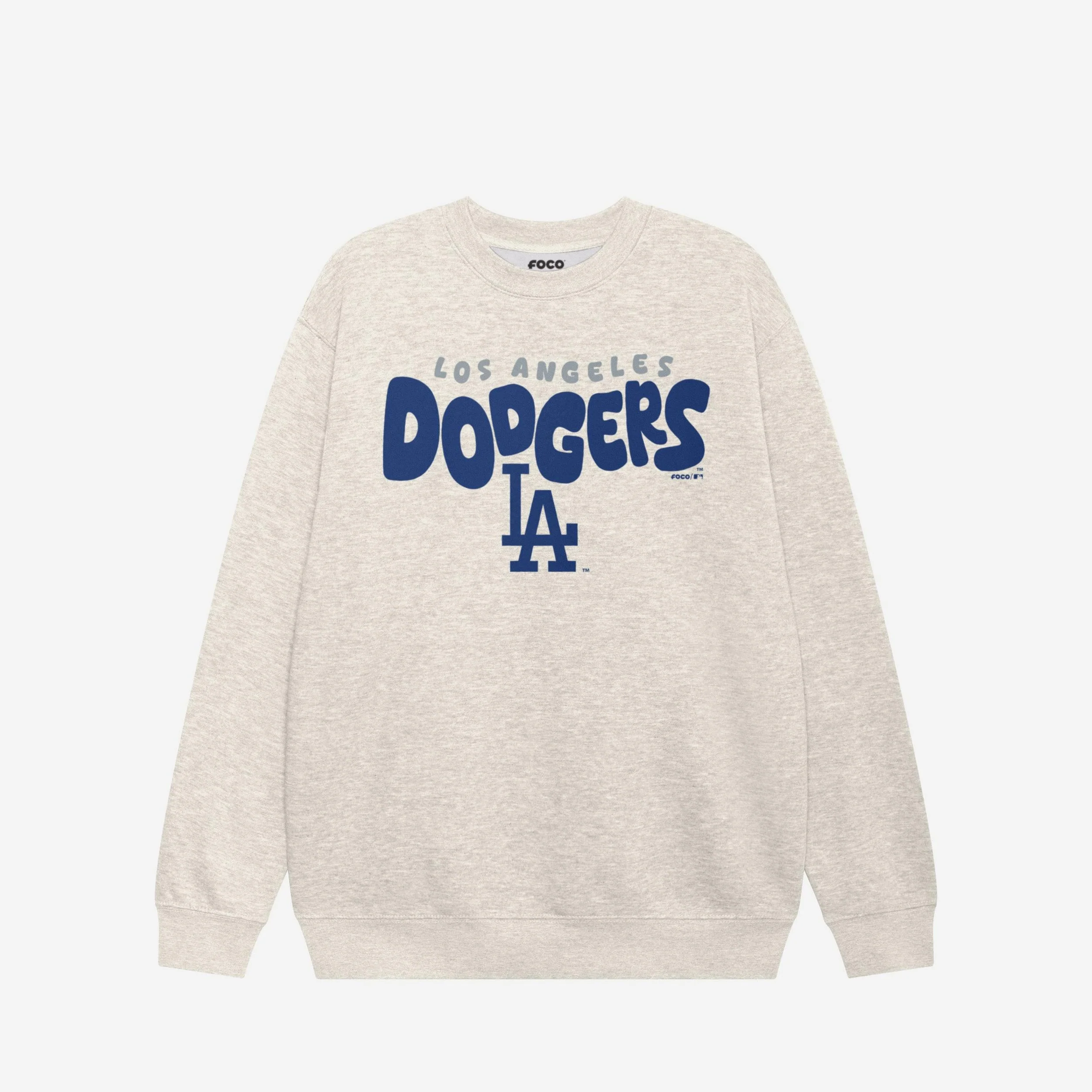 Los Angeles Dodgers Bubble Crew Neck Sweatshirt