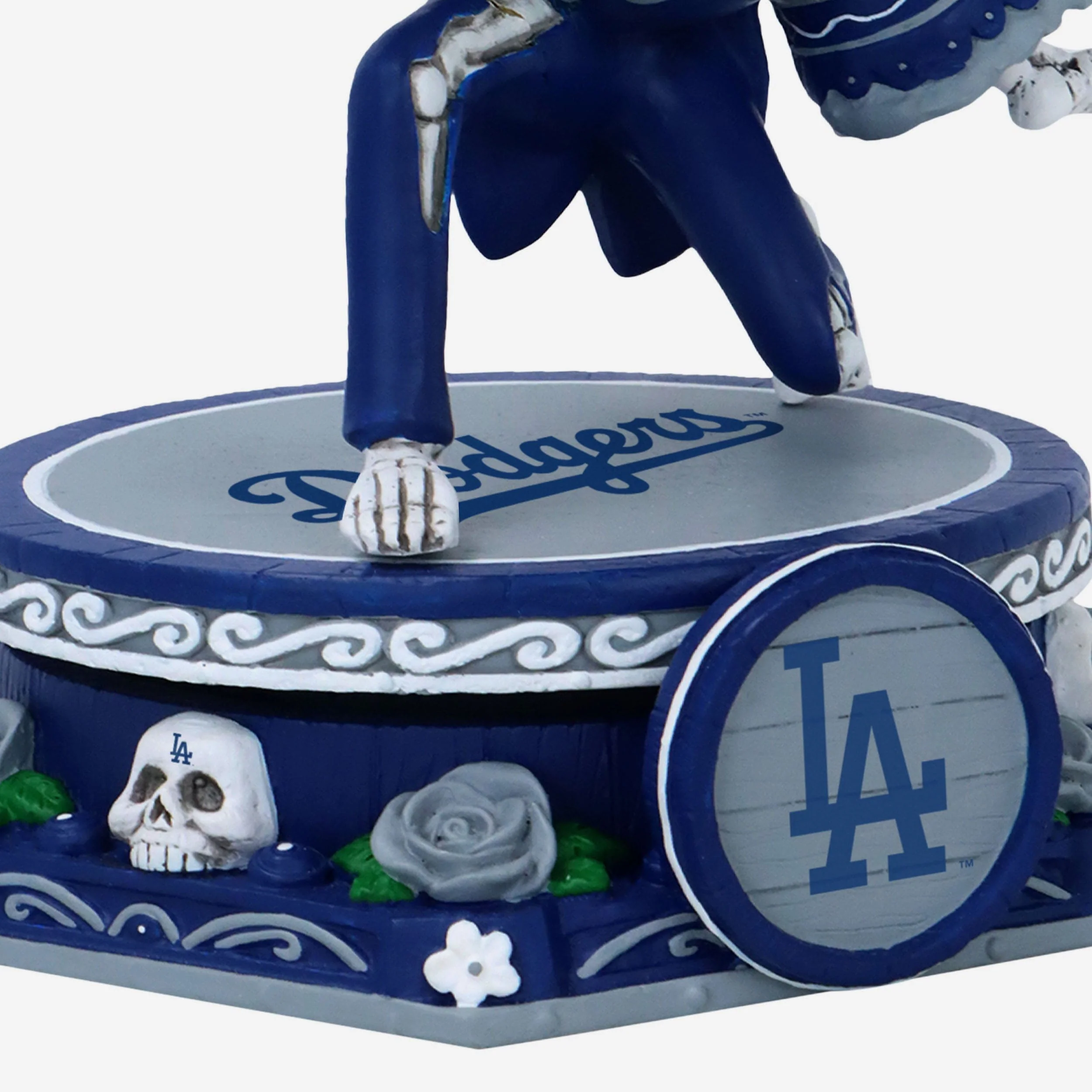 Los Angeles Dodgers Calavera Couple Dual Spinner Bobblehead - Image 4