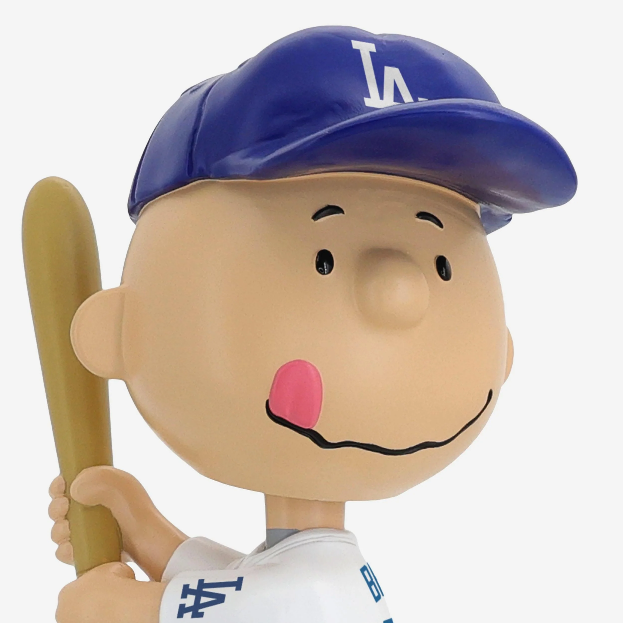Los Angeles Dodgers Charlie Brown Peanuts Batting Bighead Bobblehead - Image 2