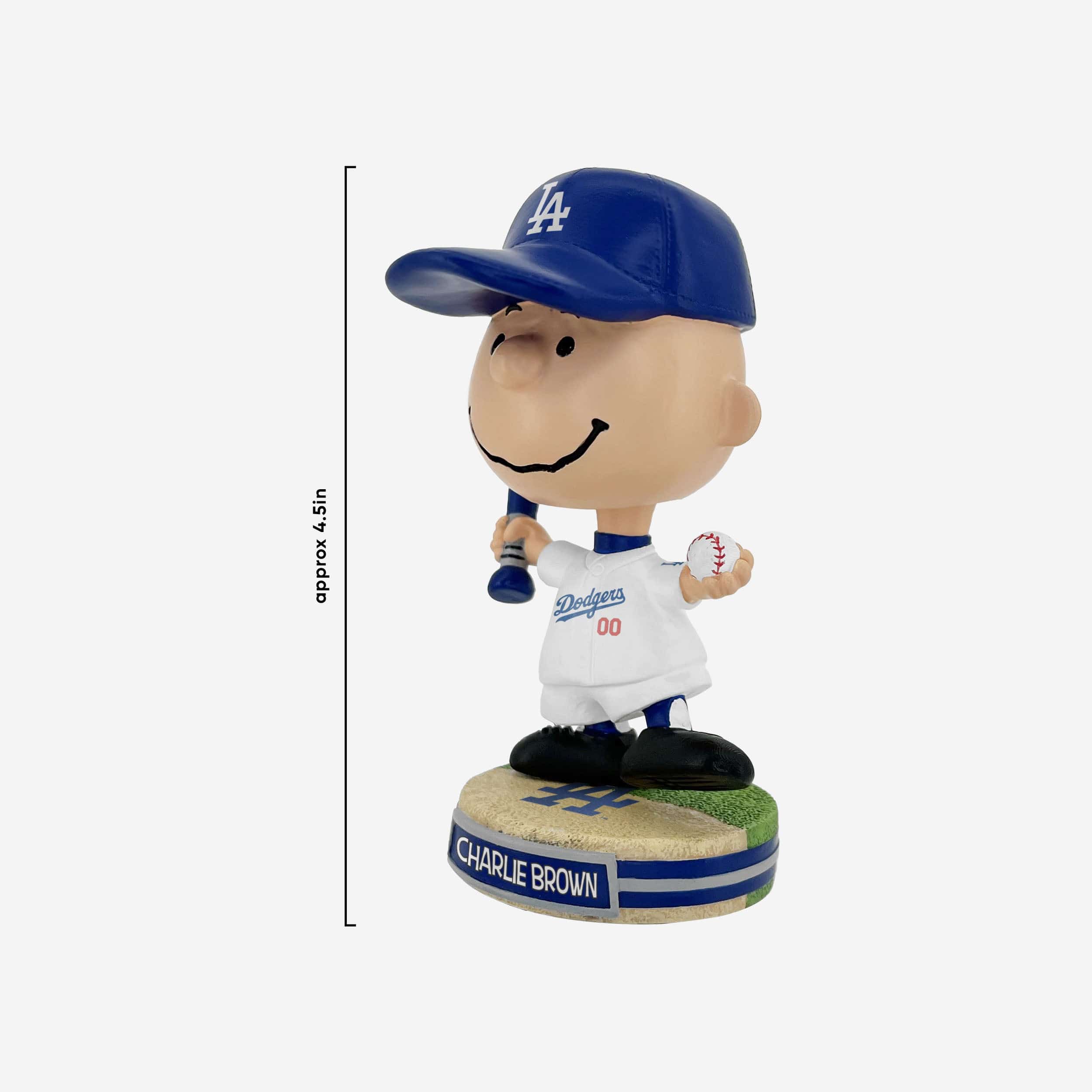 Los Angeles Dodgers Charlie Brown Peanuts Mini Bighead Bobblehead - Image 4