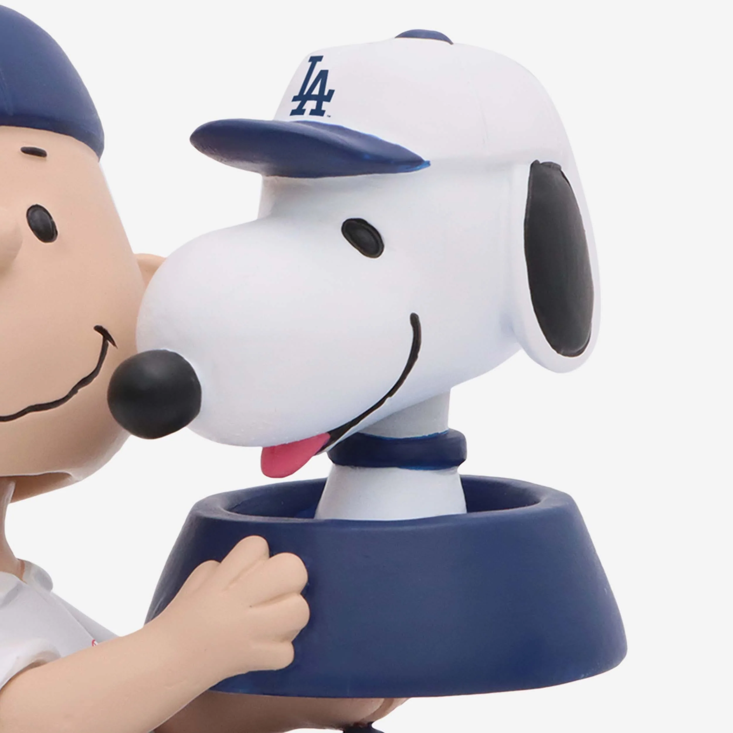 Los Angeles Dodgers Charlie Brown & Snoopy Peanuts Dual Mini Bighead Bobblehead - Image 3