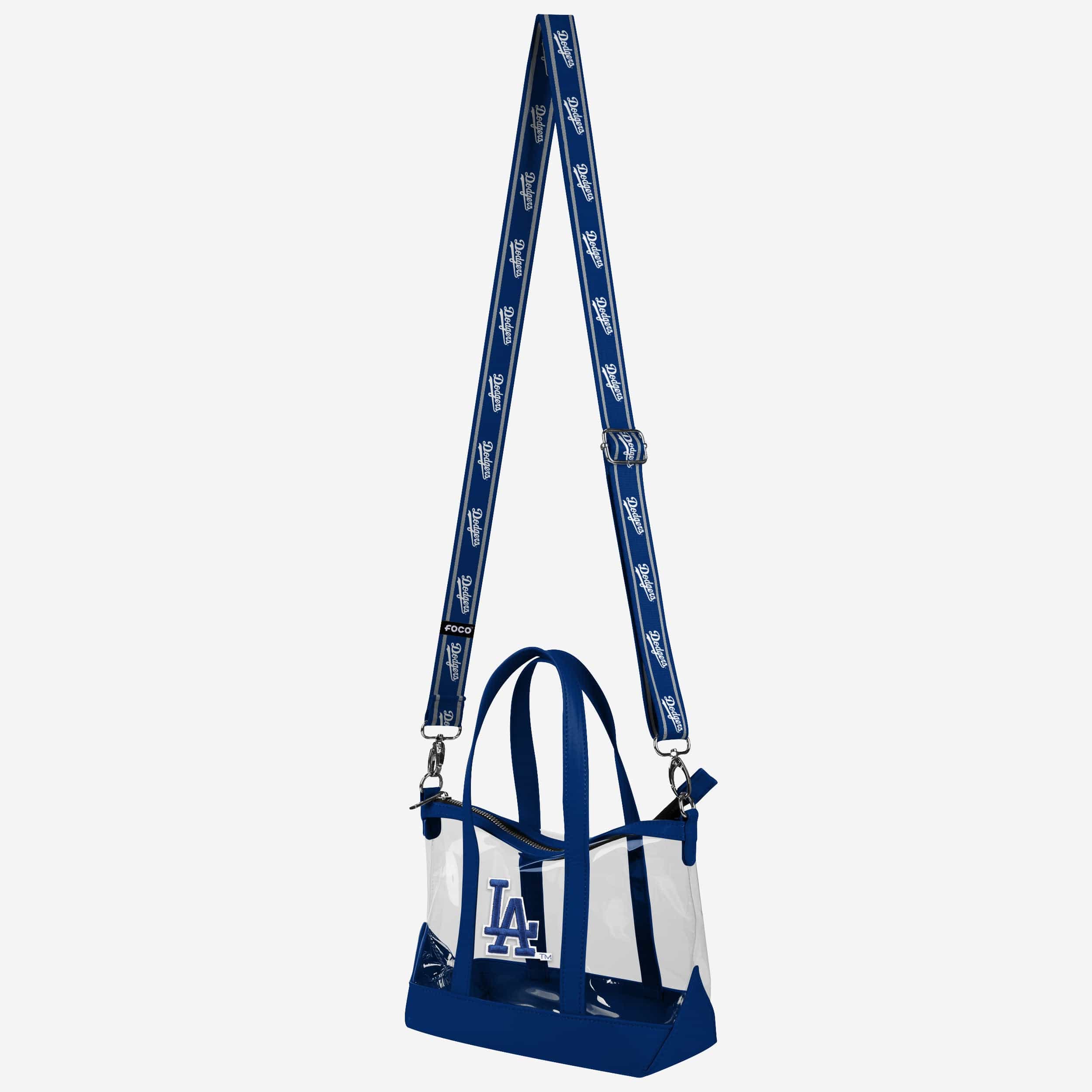 Los Angeles Dodgers Clear Crossbody Mini Tote Bag - Image 2