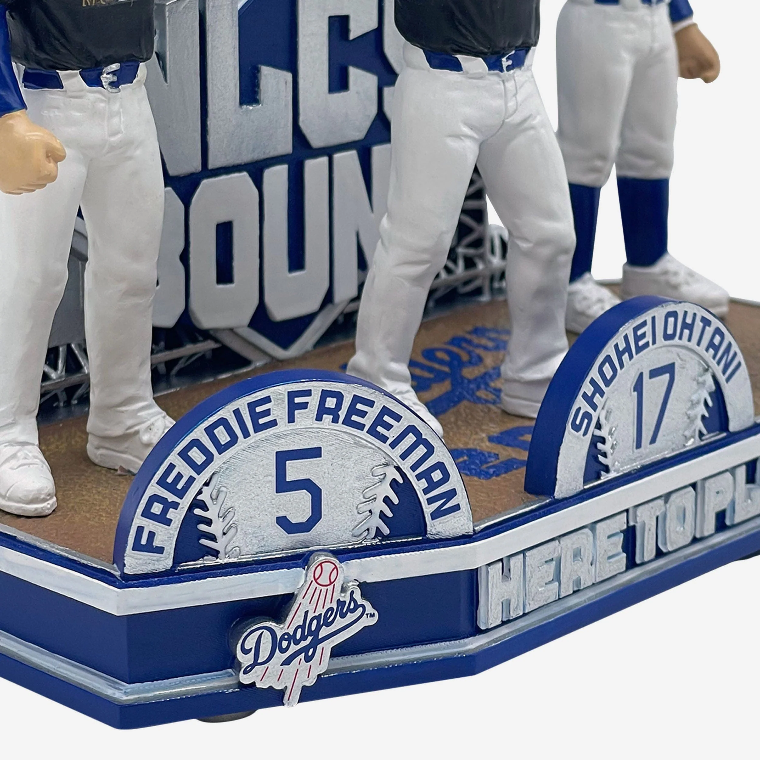 Los Angeles Dodgers NLCS Bound Mini Bobblehead Scene - Image 4