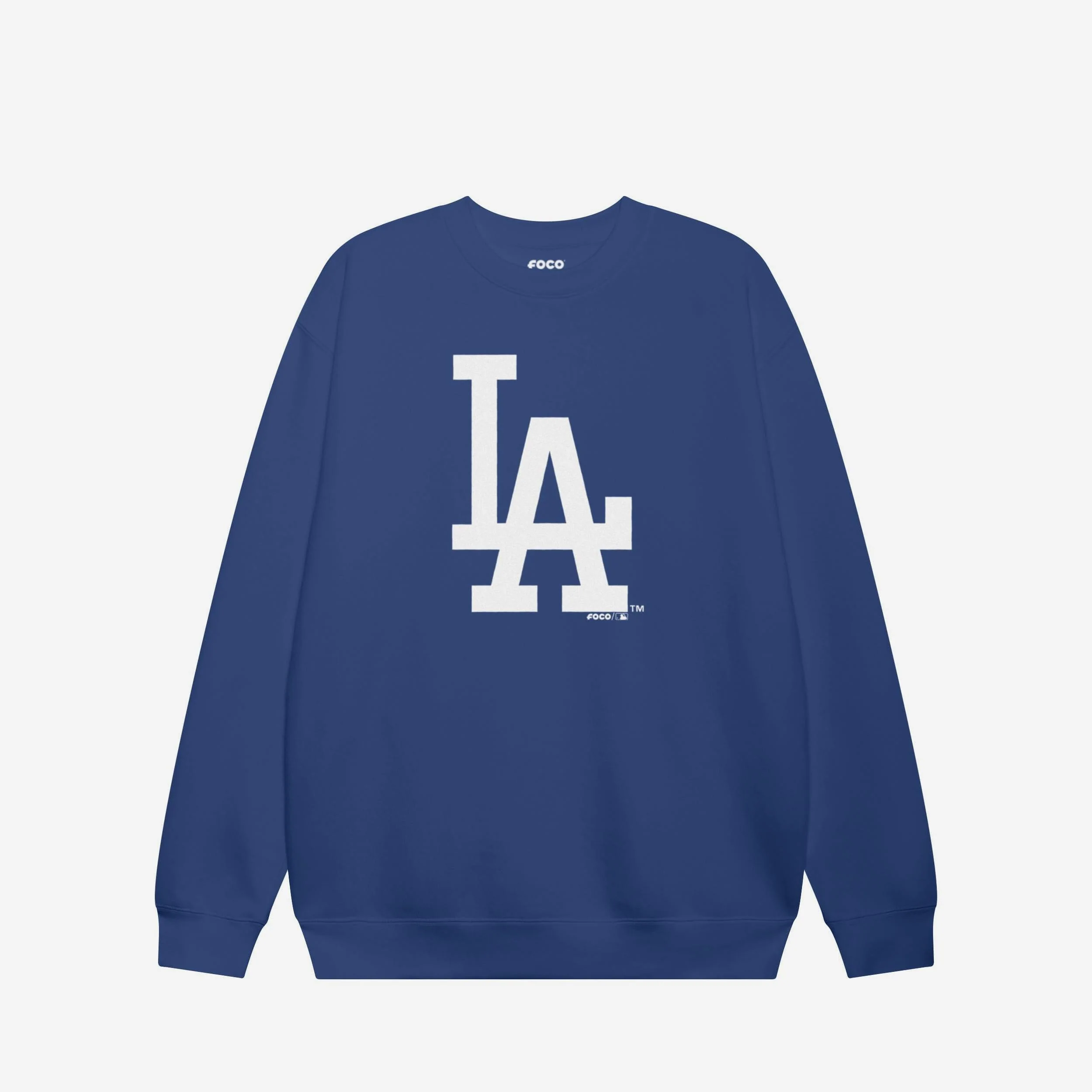 Los Angeles Dodgers Primary Logo Crew Neck Sweatshirt