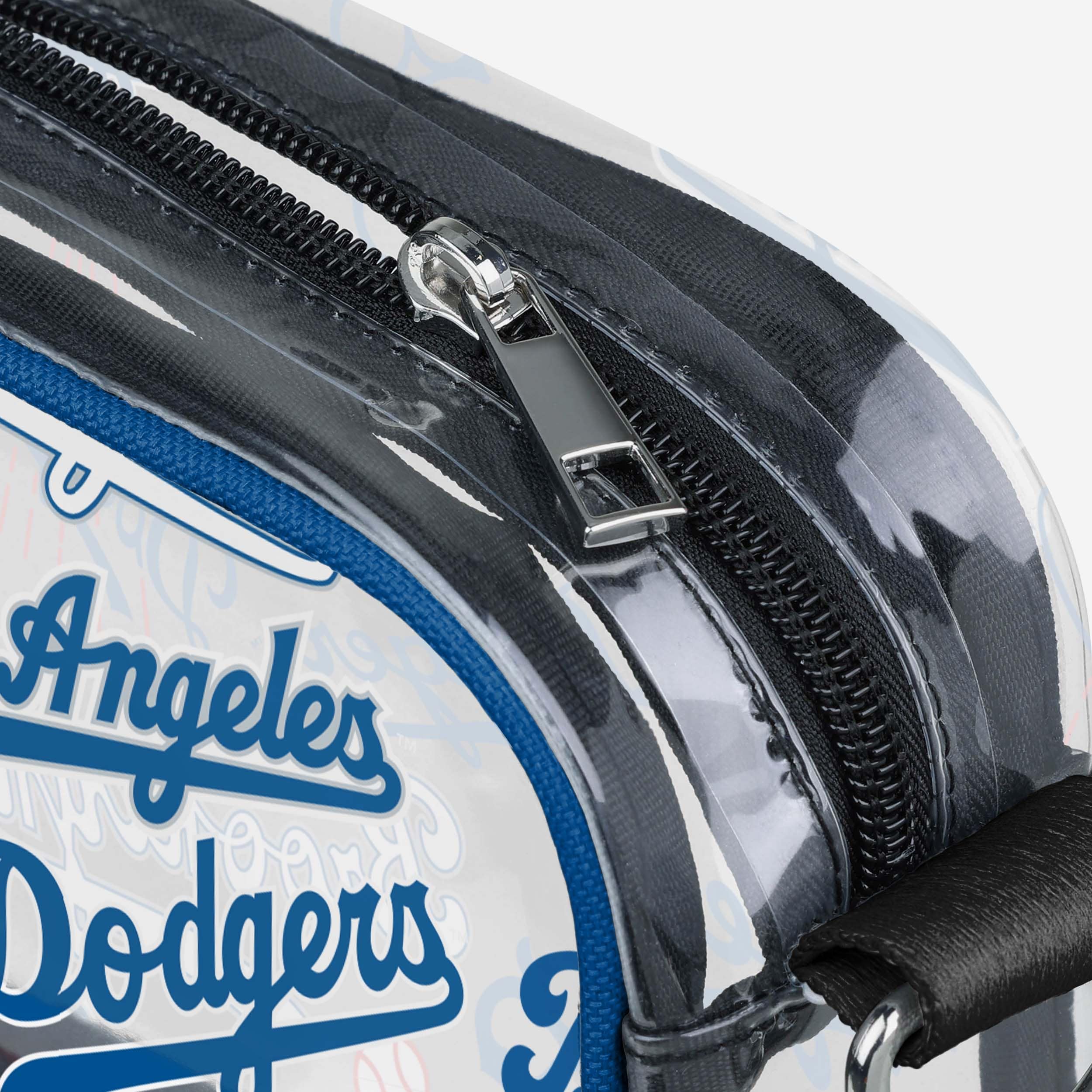 Los Angeles Dodgers Repeat Retro Print Clear Crossbody Bag - Image 4