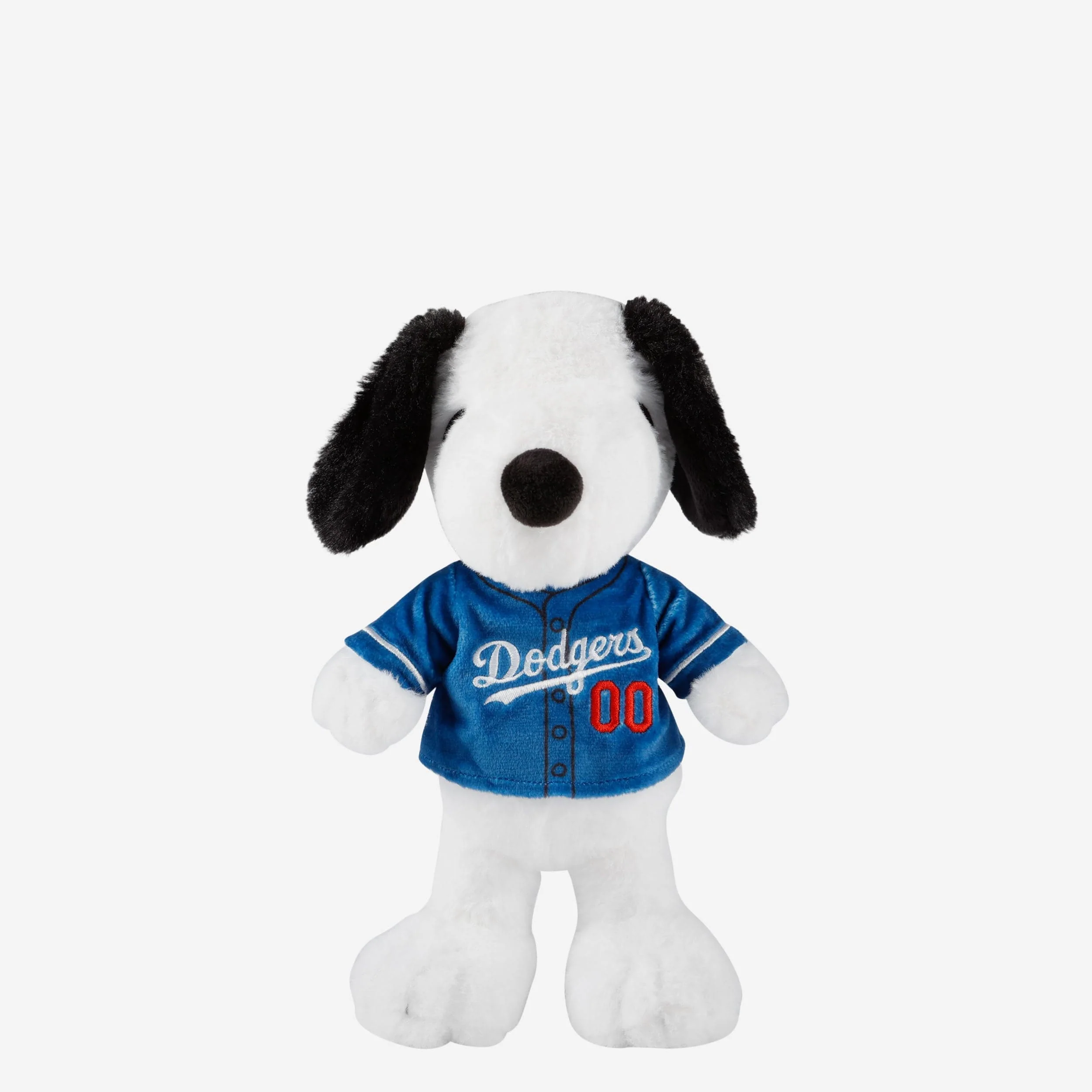 Los Angeles Dodgers Snoopy Peanuts Team Jersey Plush