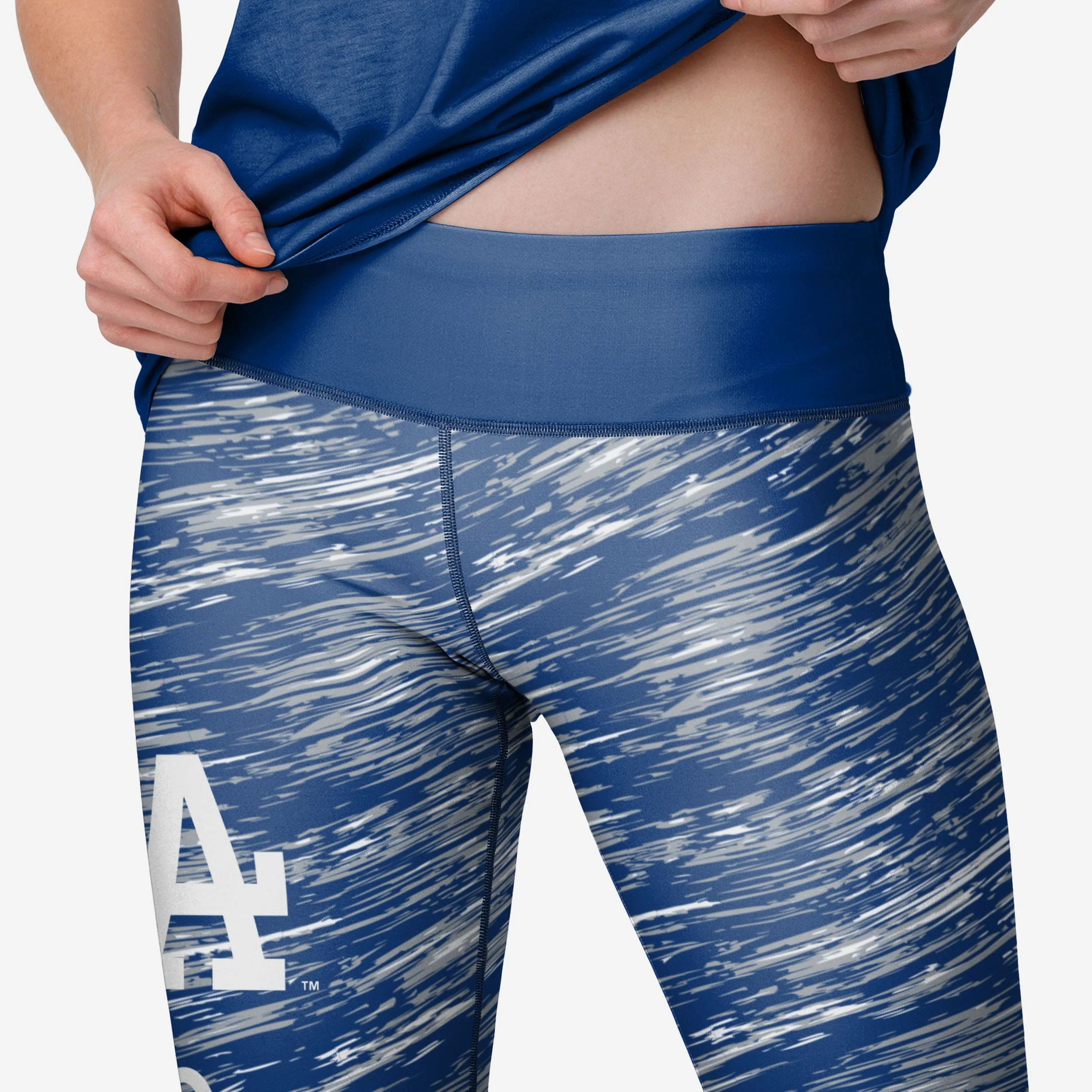 Los Angeles Dodgers Womens Static Rain Legging - Image 3