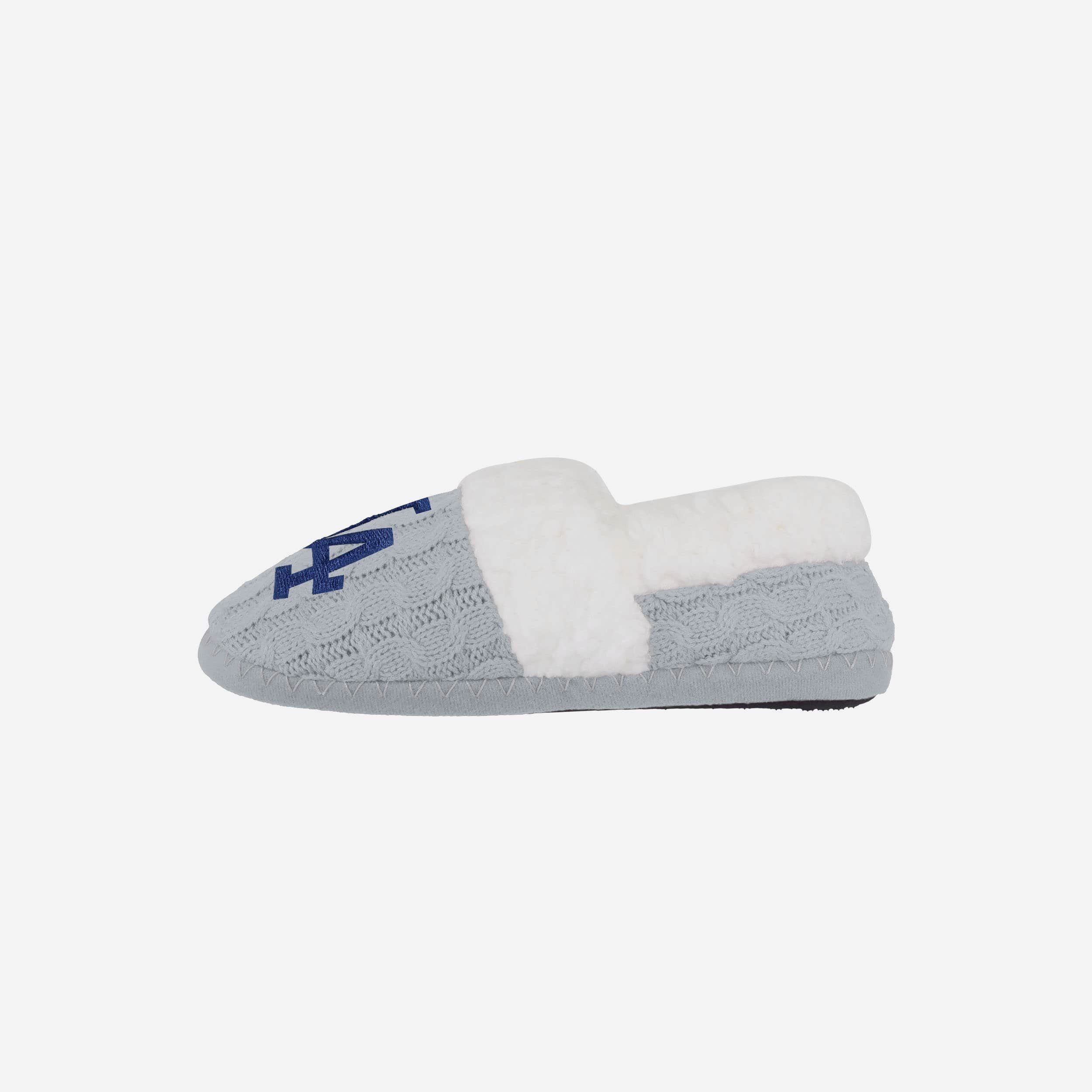 Los Angeles Dodgers Womens Team Color Moccasin Slipper - Image 2