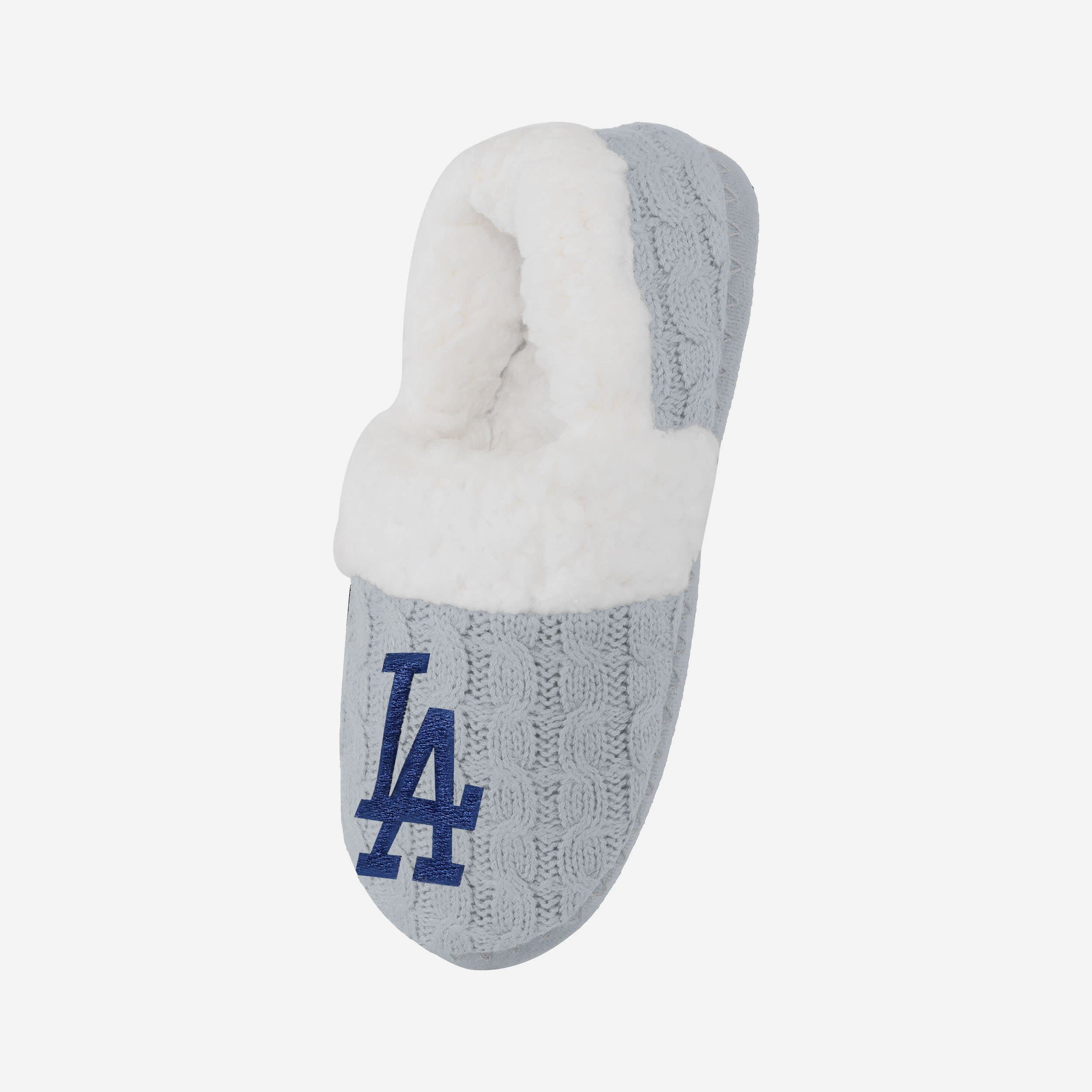 Los Angeles Dodgers Womens Team Color Moccasin Slipper - Image 3